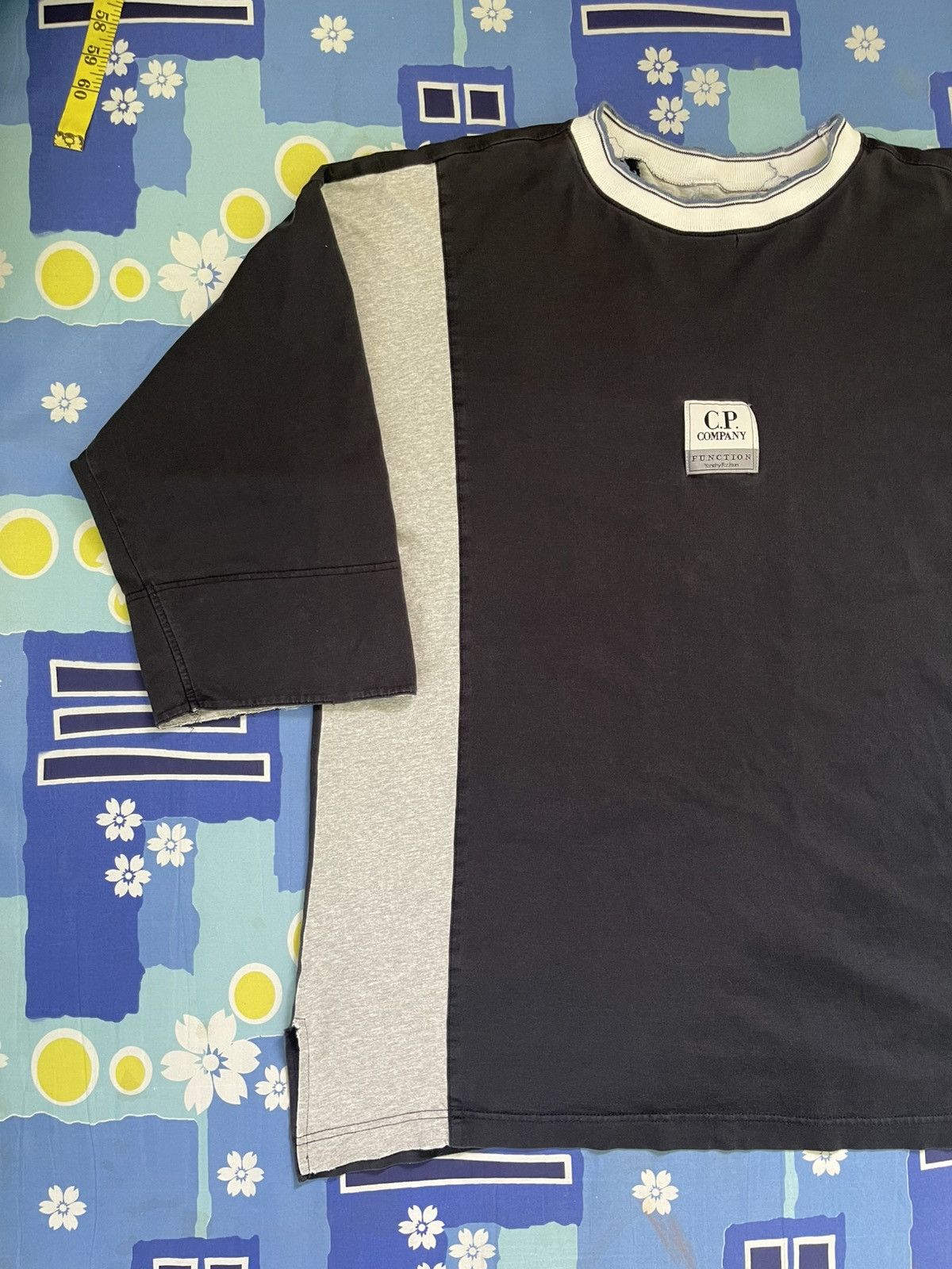 C.P. Company Vintage C.P. Company panelled 3/4 sleeve top Tee Size US M / EU 48-50 / 2 - 2 Thumbnail