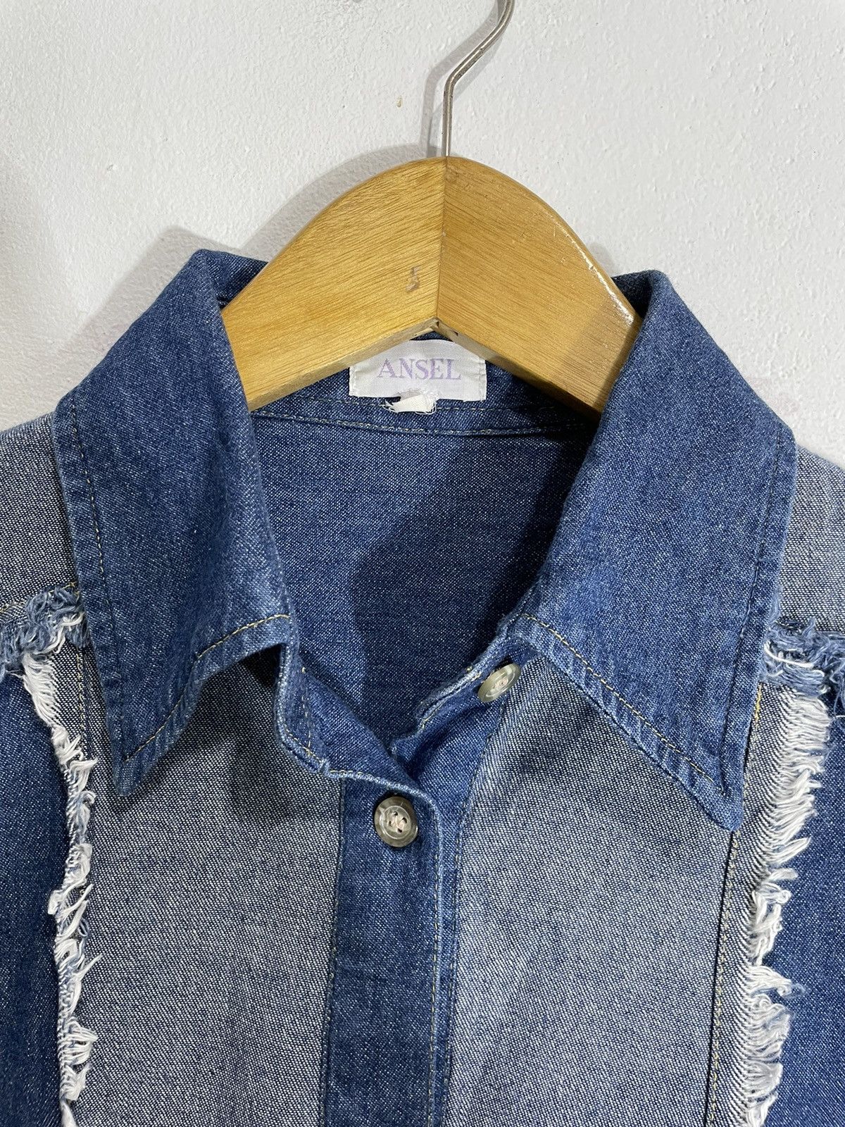 Yohji Yamamoto Undefined Distressed Shirt Hybrid Patchwork issey stye Size L / US 10 / IT 46 - 2 Thumbnail
