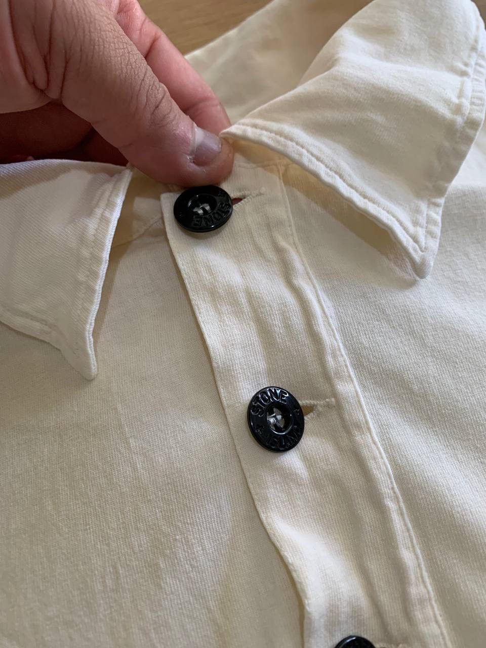 Stone Island × Vintage Vintage Stone Island Shirt Size US XL / EU 56 / 4 - 6 Thumbnail
