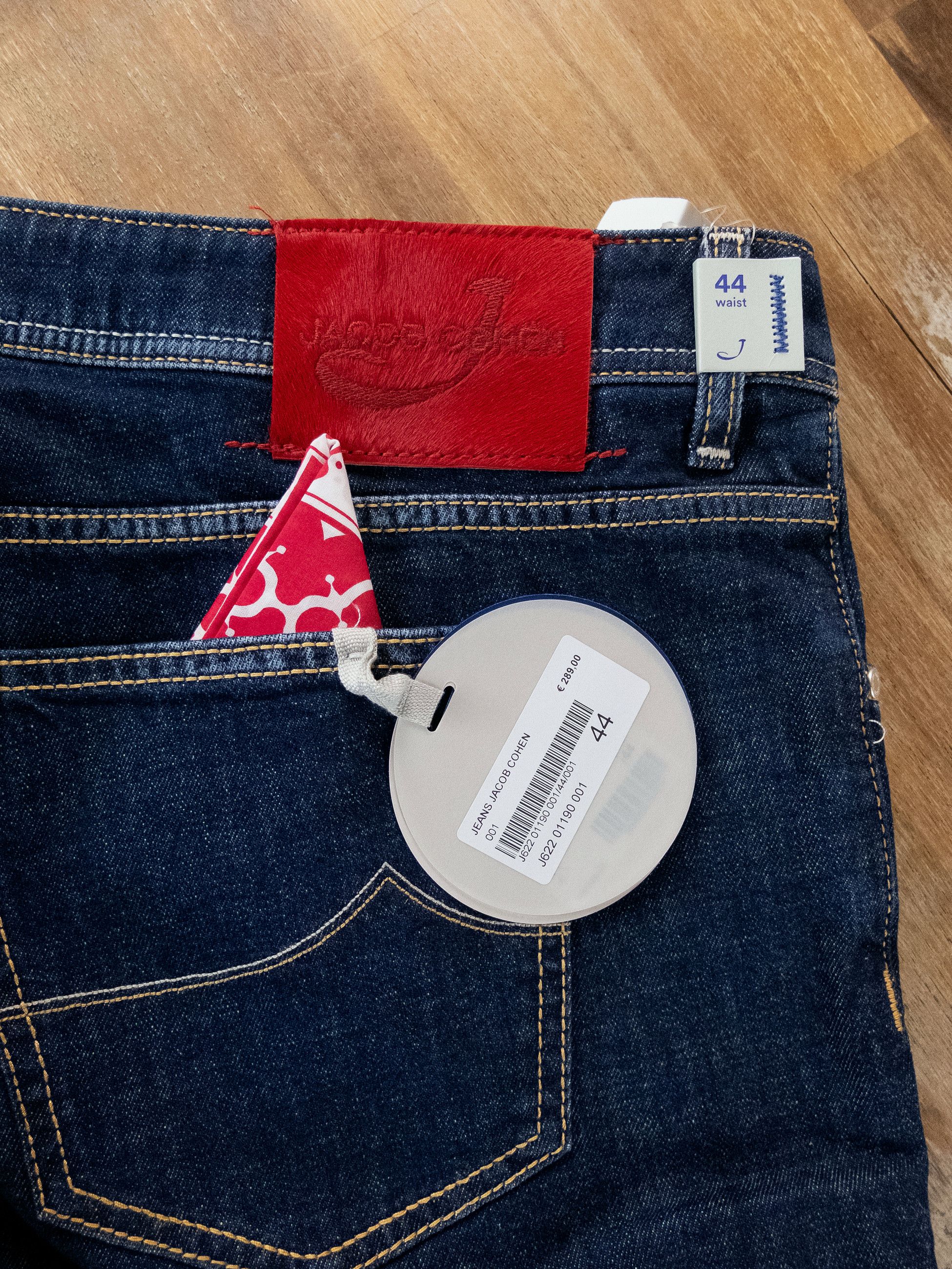 Jacob Cohen JACOB COHEN 5 pocket luxury denim navy blue jeans Size 44 Size US 44 / EU 60 - 10 Thumbnail