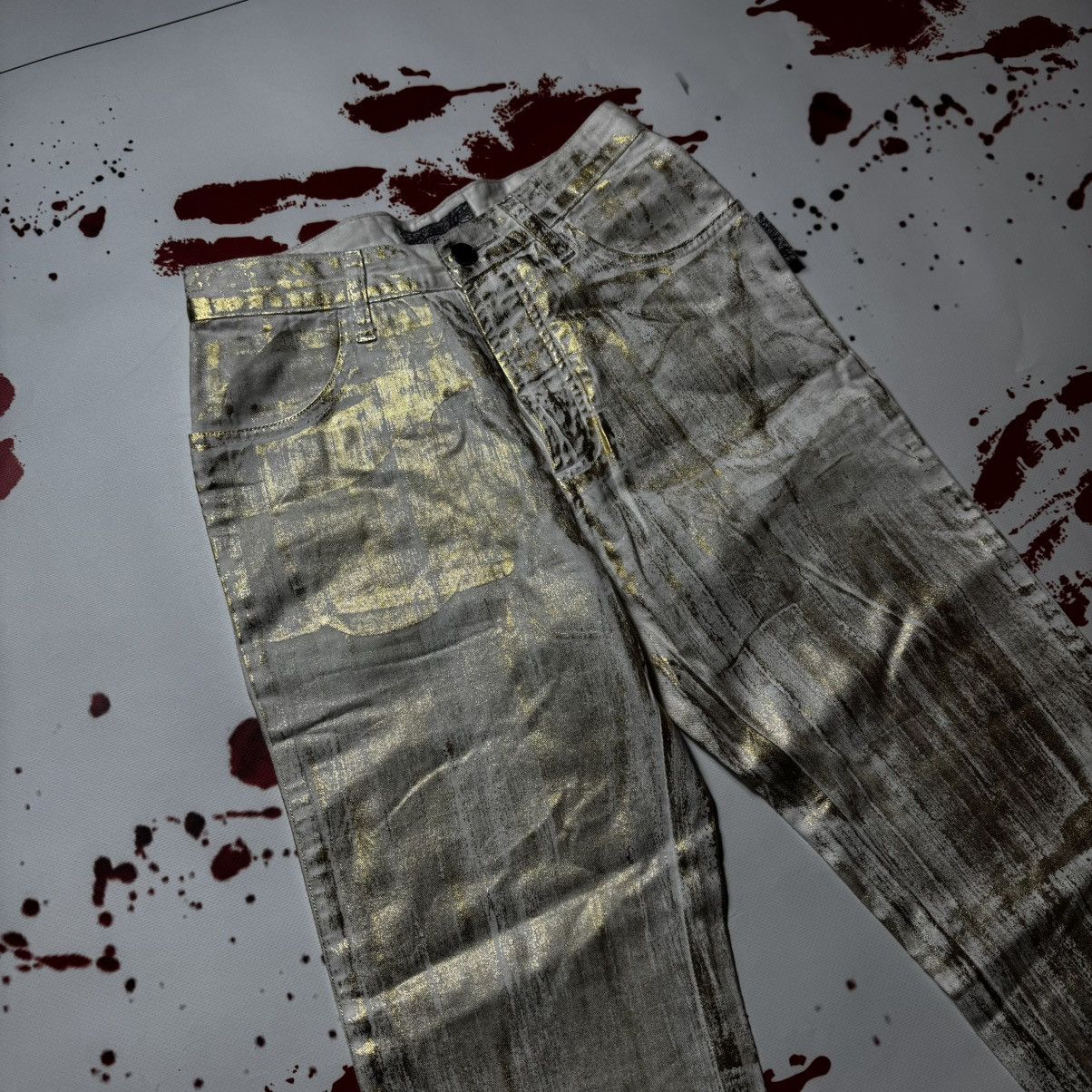 Japanese Brand × Other × Vintage vintage pants covered in paint h&m maison margiela style Size 26" / US 2 / IT 38 - 2 Thumbnail