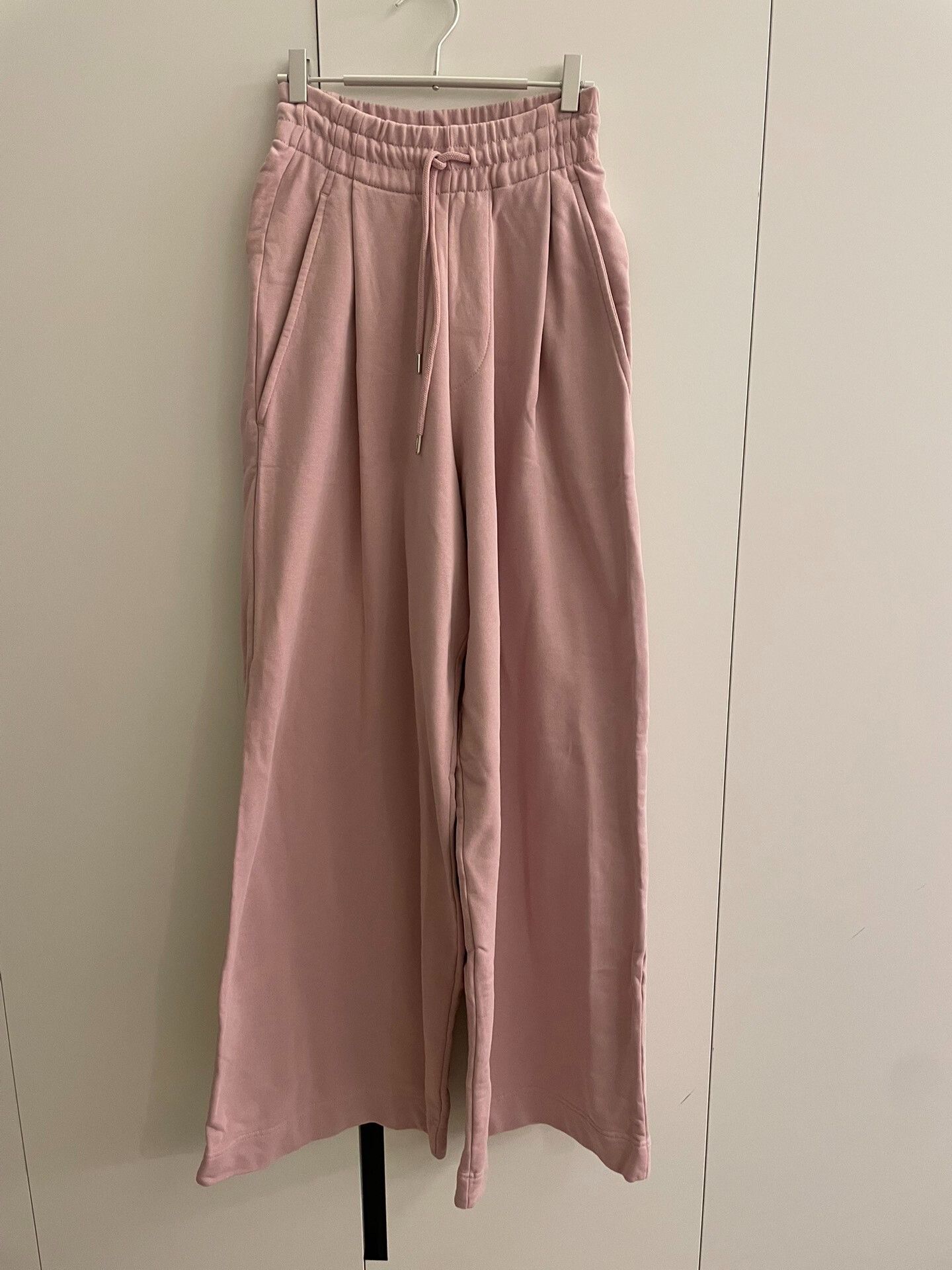 Dries Van Noten Dries Van Noten Pink Cotton High-Waist Wide-Leg Pants Size 28" / US 6 / IT 42 - 1 Thumbnail