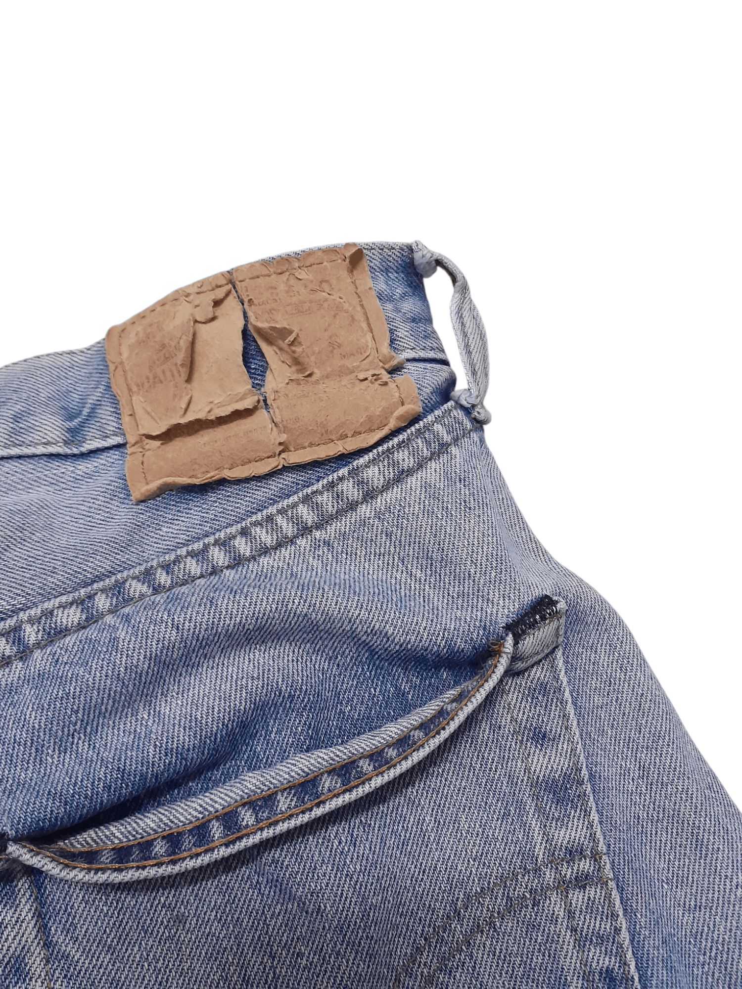 Levi's 80s Levis 501 Denim 524 Selvedge Denim (S 284) Waist 30 Size US 30 / EU 46 - 13 Thumbnail
