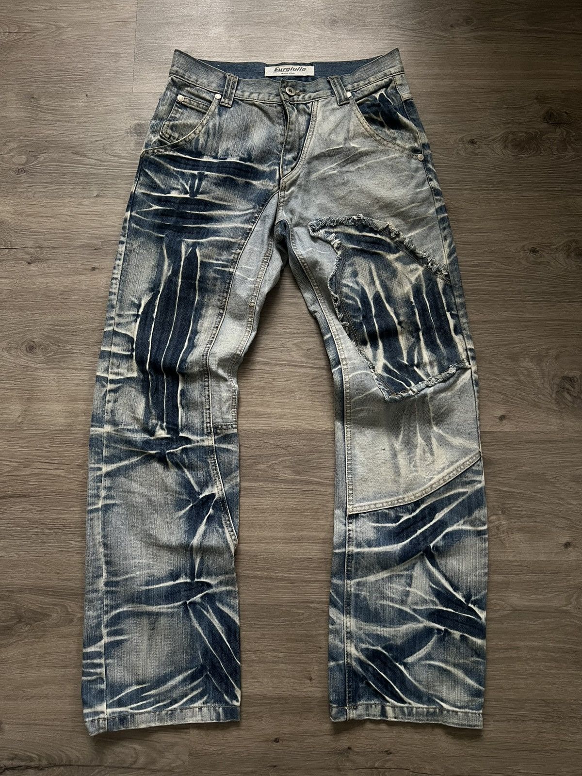 Japanese Brand Men’s cosmo lupo jeans y2k Size US 32 / EU 48 - 2 Thumbnail