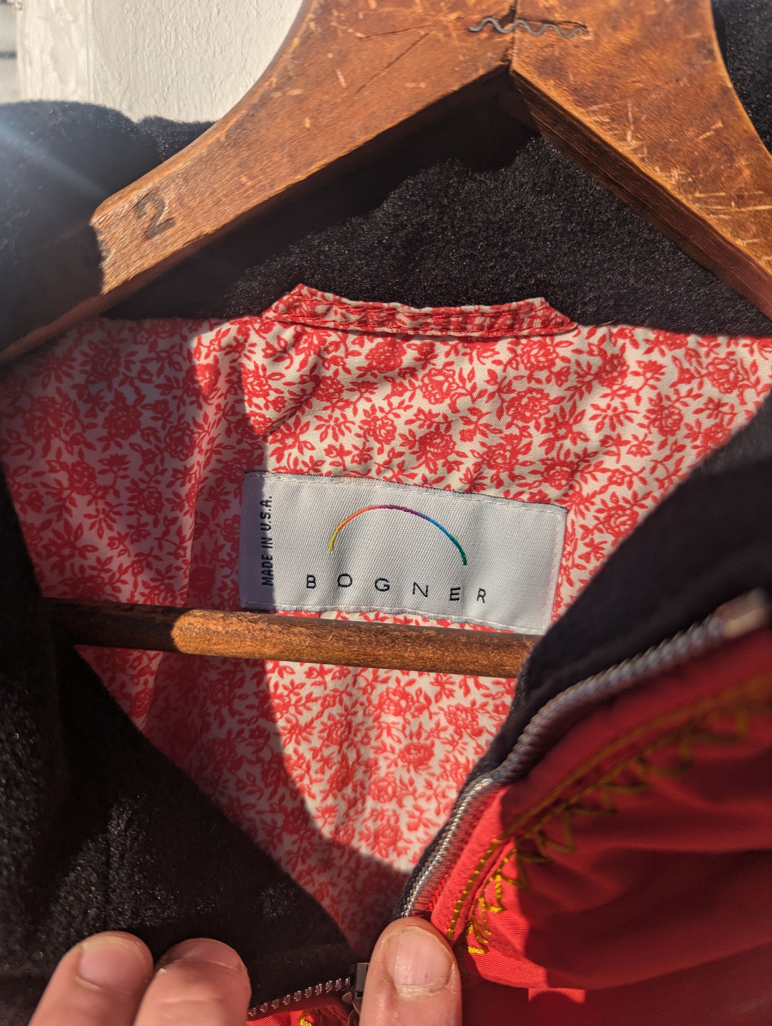Bogner × Vintage Vintage U.S.A. Bogner Chest Crest heaver jacket Size US M / EU 48-50 / 2 - 4 Thumbnail