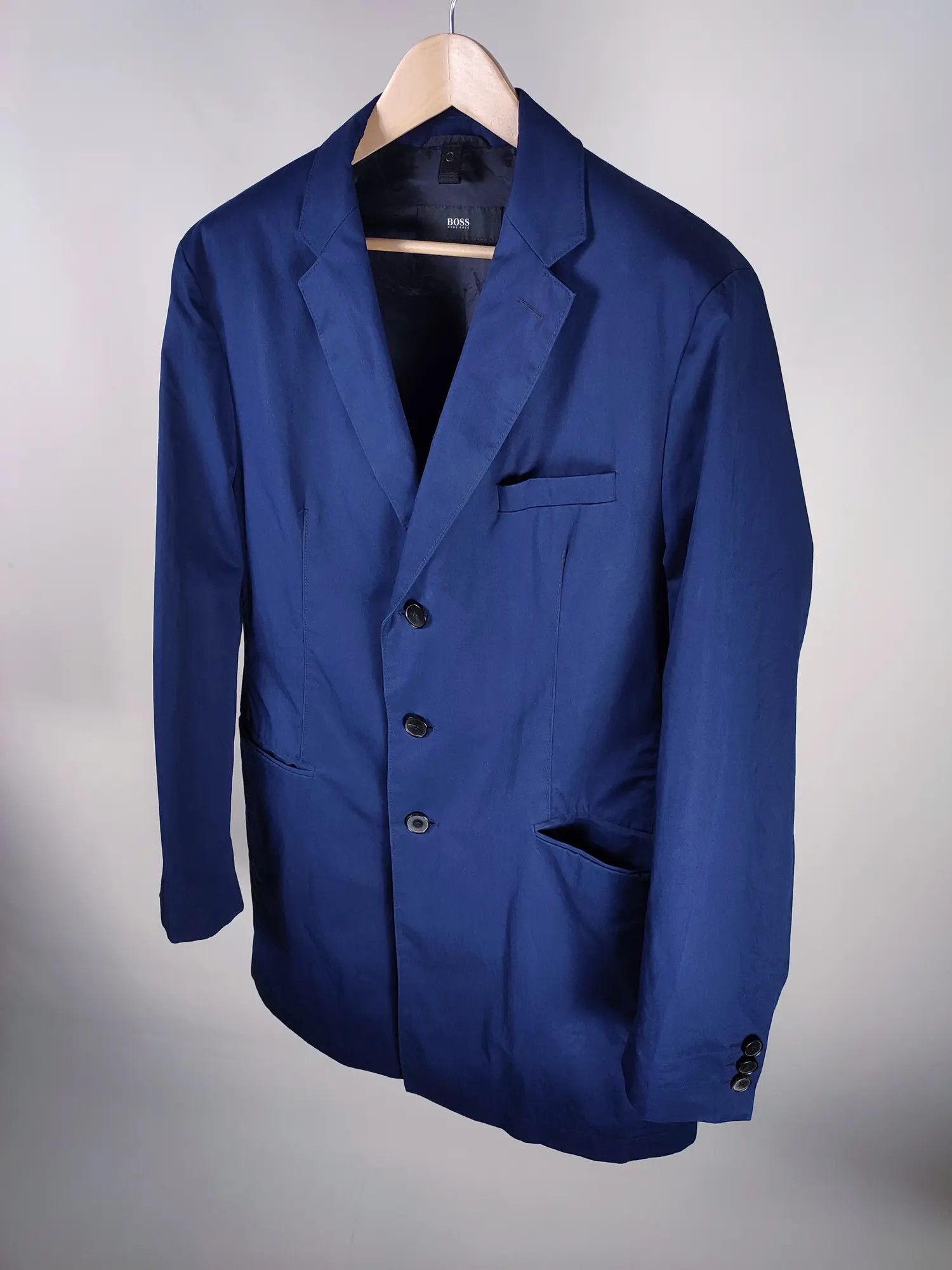Hugo Boss WATER-REPELLENT RELAXED-FIT RAINCOAT Size US L / EU 52-54 / 3 - 3 Thumbnail