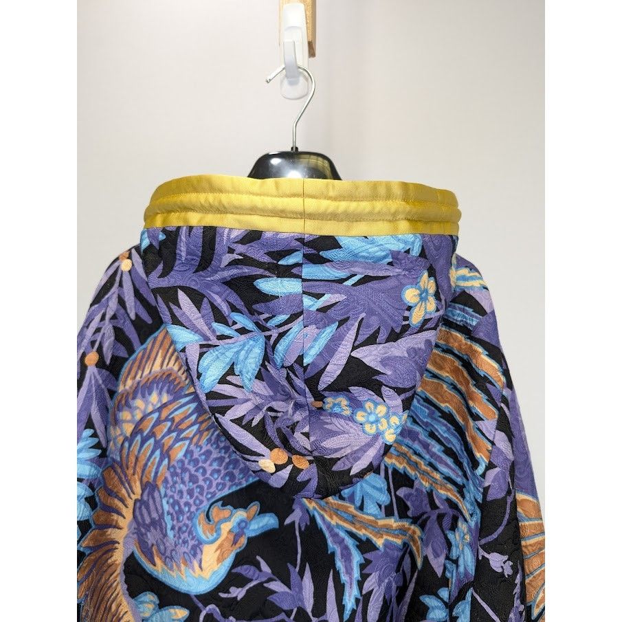 Saint Laurent Paris o1rshd1 Teddy Kimono Phoenix Jacket in Multicolor Size US M / EU 48-50 / 2 - 13 Thumbnail