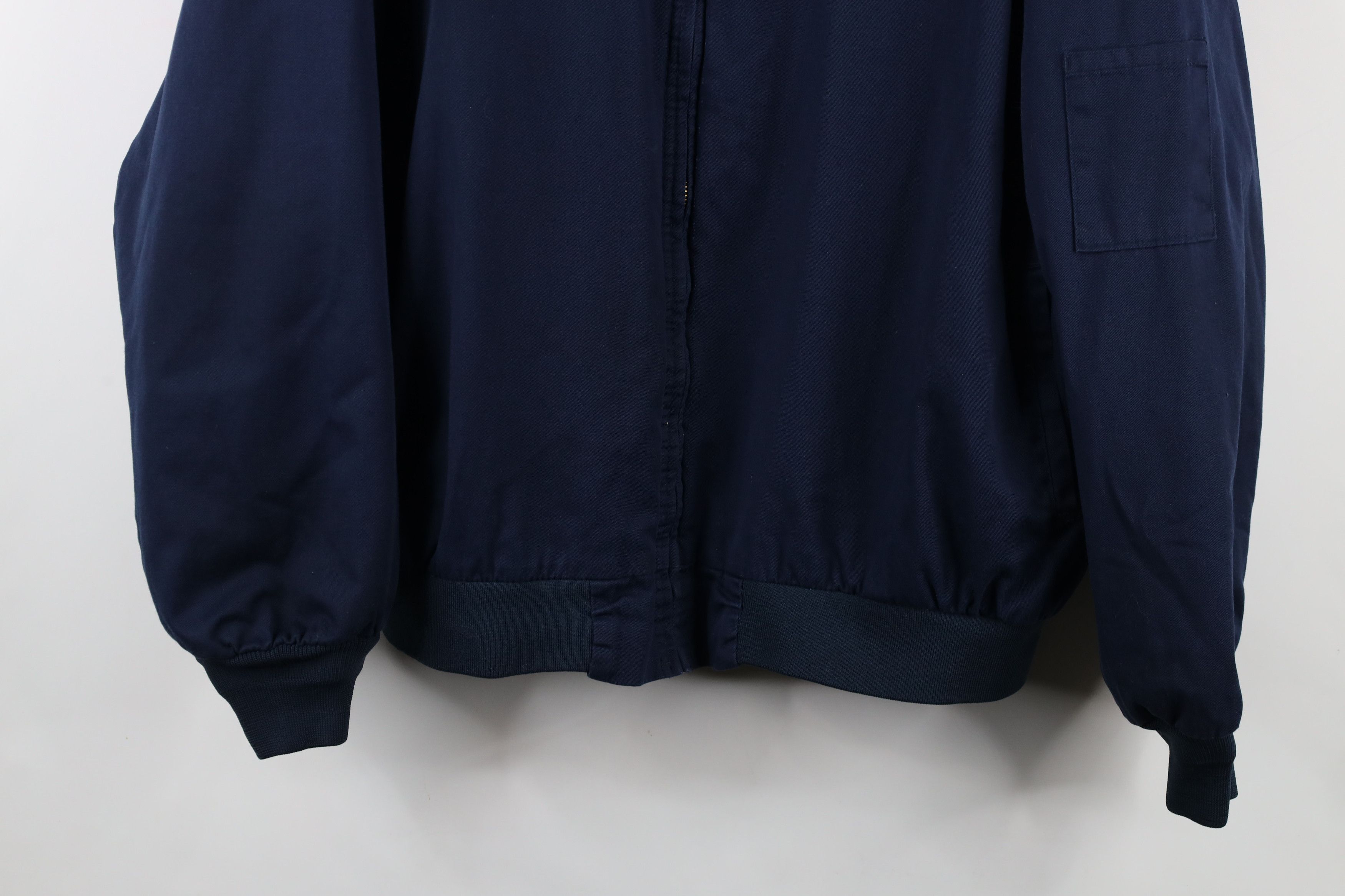 Vintage Vintage Quilted Walmart Auto Car Mechanic Bomber Jacket Blue Size US XXL / EU 58 / 5 - 3 Thumbnail