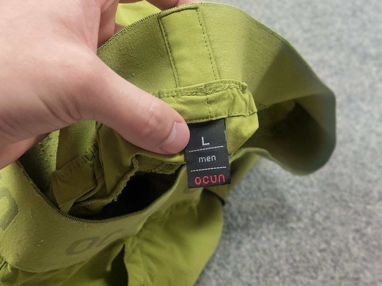 Vintage Ocun Mania Pond Green Hiking Pants Climbing Lightweight Size US 32 / EU 48 - 16 Thumbnail