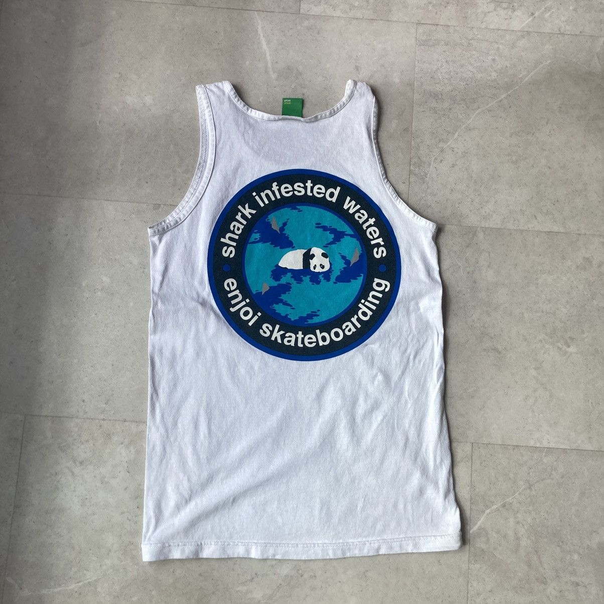 Enjoi vintage enjoi skateboards shark infested waters tank top Size US S / EU 44-46 / 1 - 2 Thumbnail