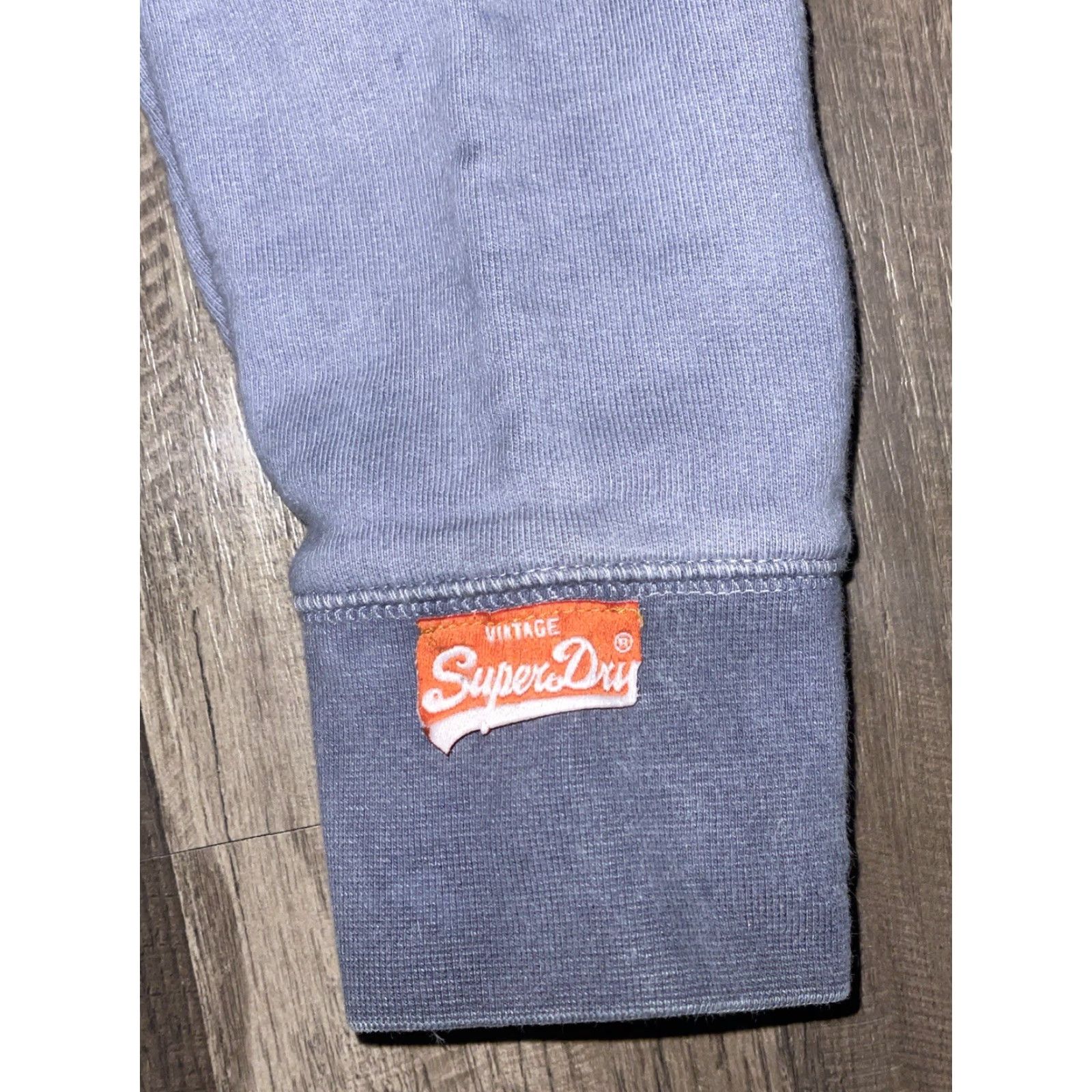 Superdry VINTAGE Super Dry Crewneck Sweatshirt Men M Blue Green, Regular Size, Pullover, Japanese Design Size US M / EU 48-50 / 2 - 3 Thumbnail