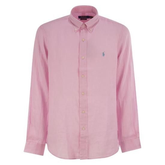 Polo Ralph Lauren POLO RALPH LAUREN Men Long Tops 710966294 PINK Size US S / EU 44-46 / 1 - 1 Thumbnail