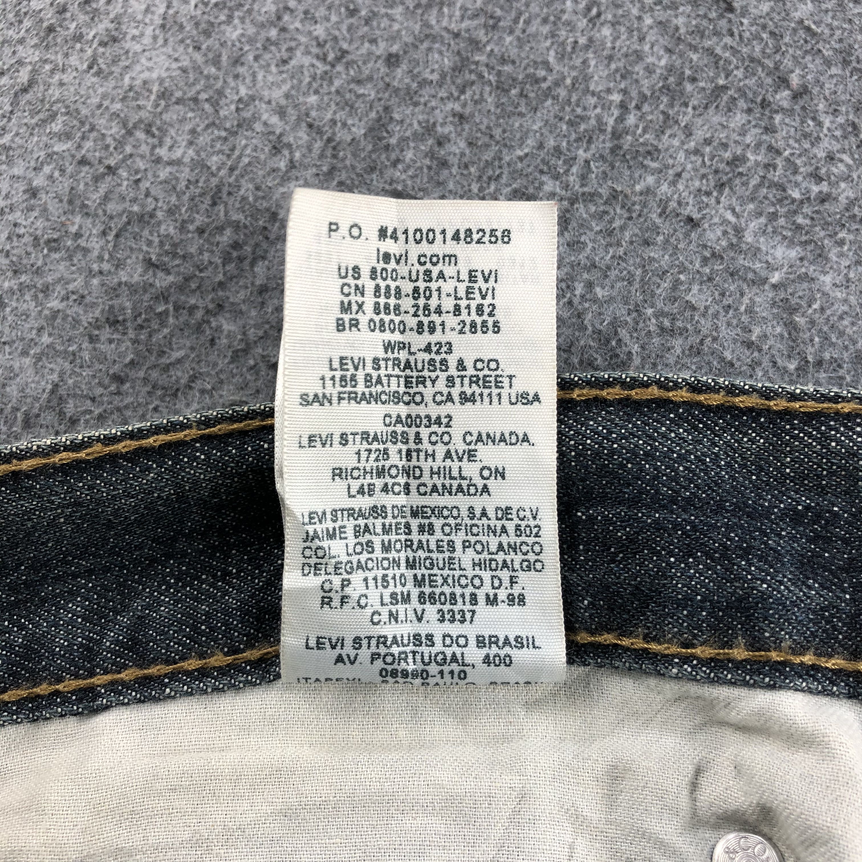 Levi's × Vintage Vintage Distress Mud Wash Levis 505 Jeans-JM1309 Size US 36 / EU 52 - 12 Thumbnail