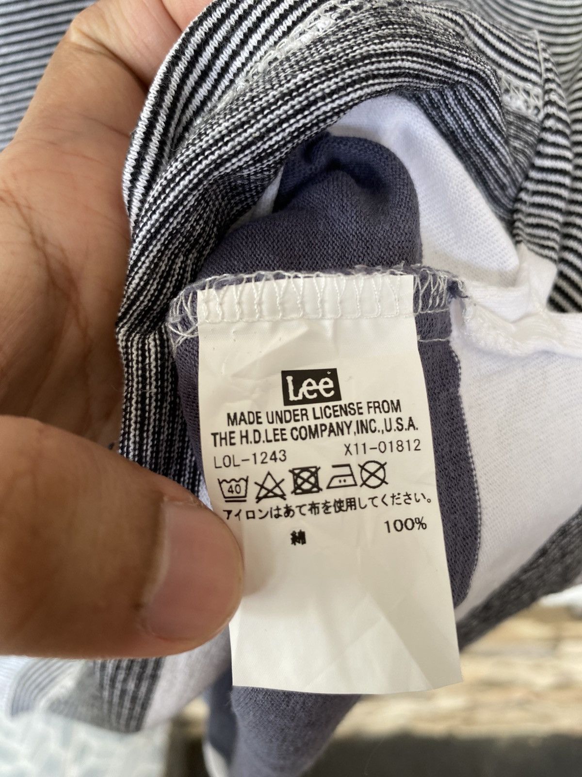 Lee Vintage Lee Stripe Tshirt Size US M / EU 48-50 / 2 - 6 Thumbnail