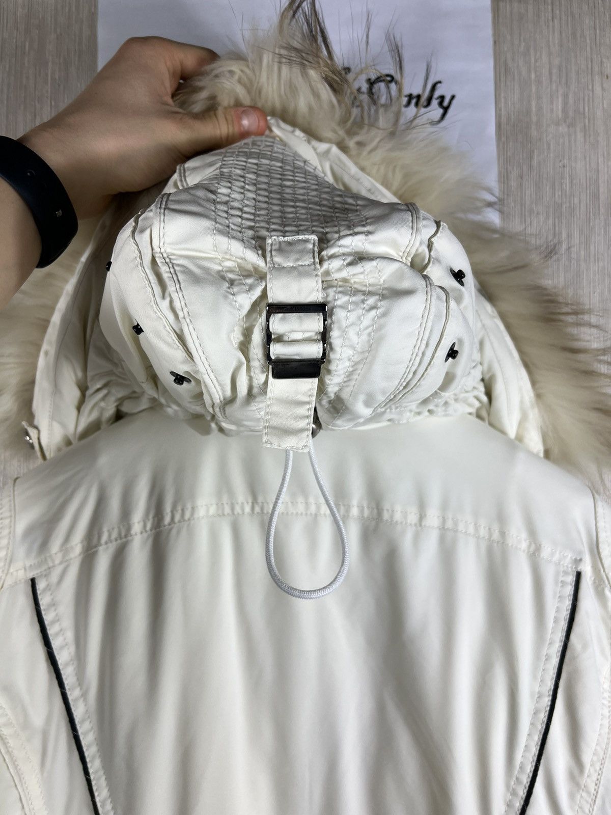 Moncler Vintage Hell is for Heroes y2k real fur ski juicy jacket Size L / US 10 / IT 46 - 21 Thumbnail