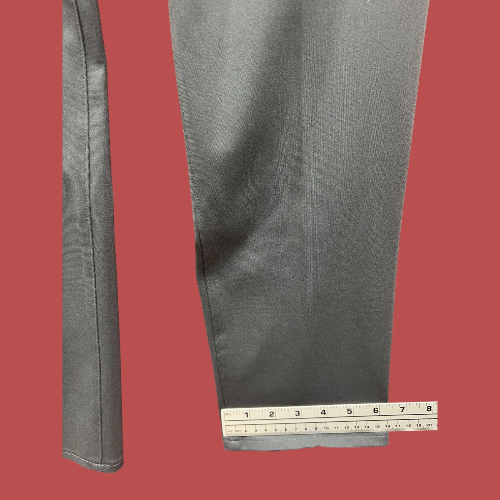 Other Stylus - 5 Pockets Men's Slim Fit Flat Front Pants - Gray - Size US 30 / EU 46 - 9 Thumbnail