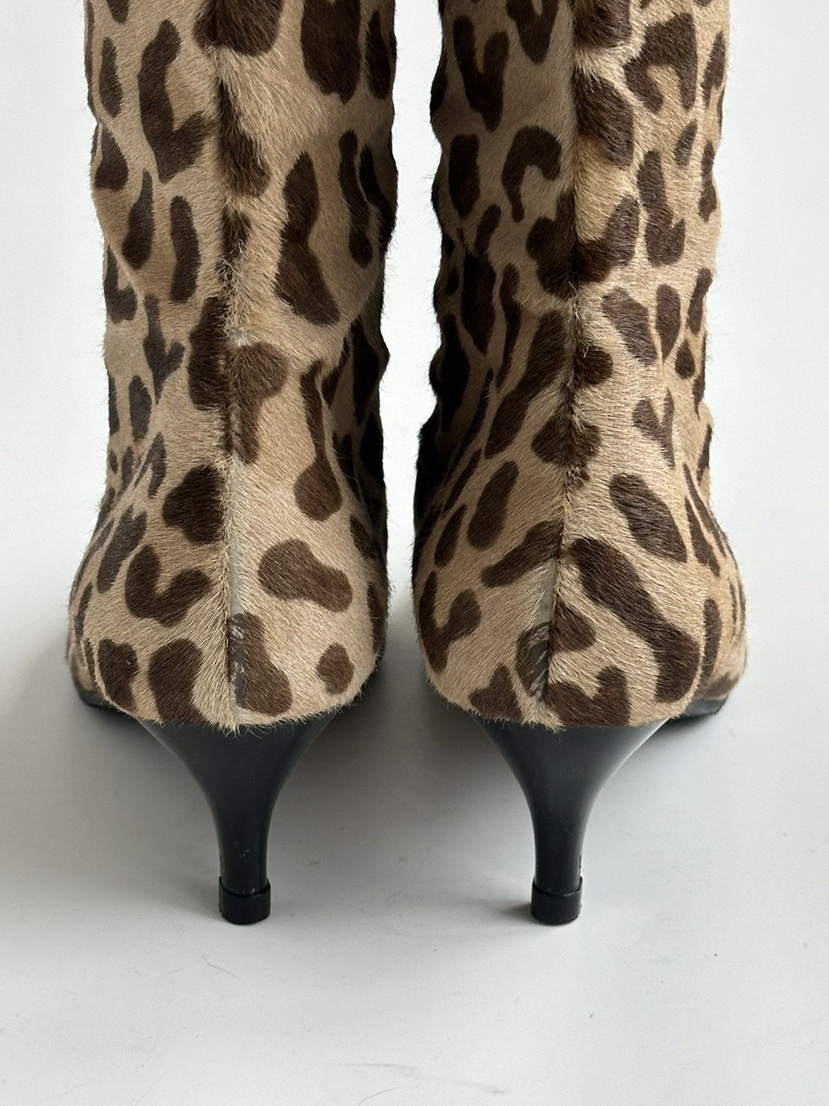 Louis Vuitton × Vintage *sz36.5* LOUIS VUITTON 2003 Leopard Zip Boots y2k archive Size US 6.5 / IT 36.5 - 13 Thumbnail