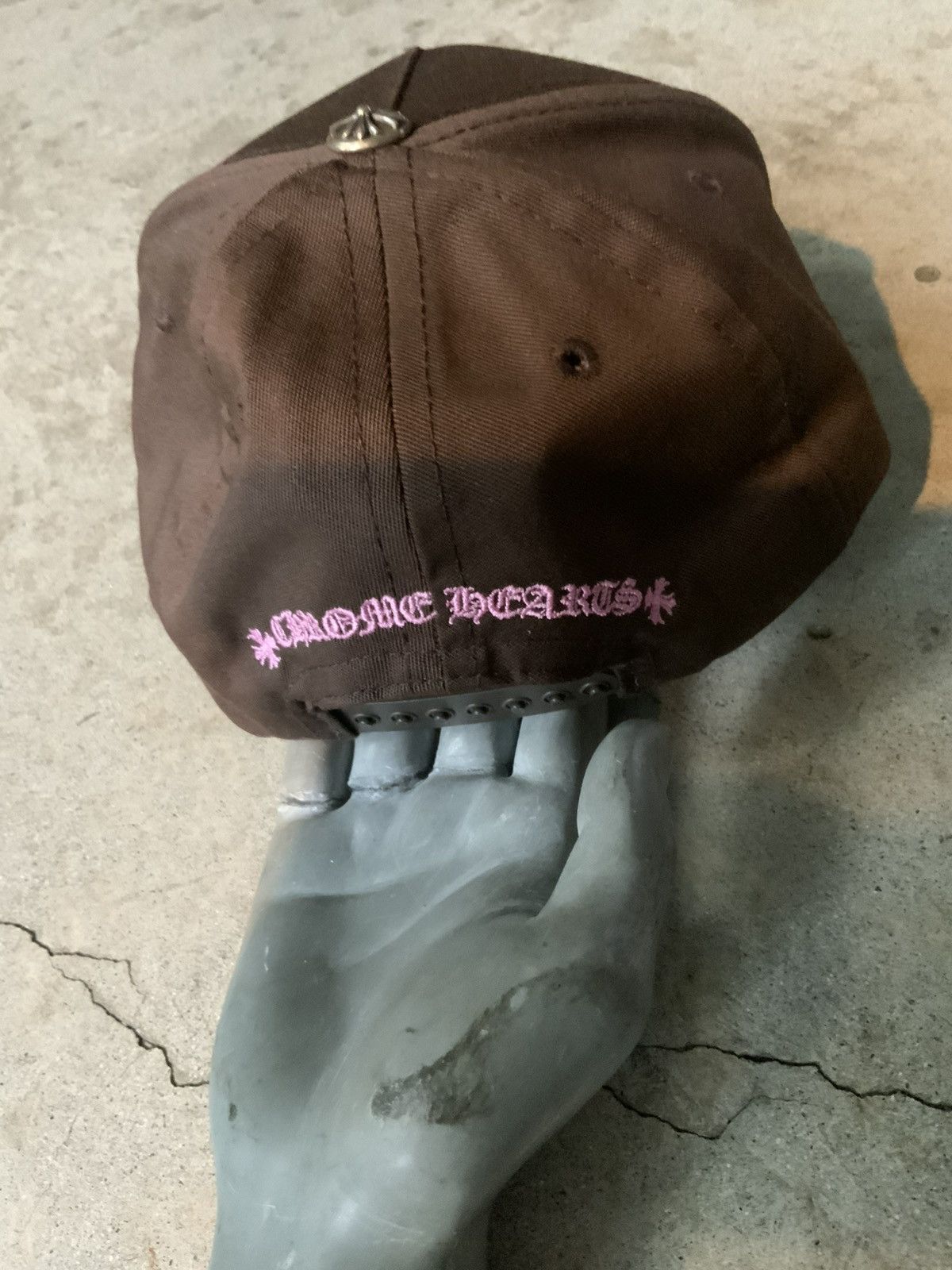 Chrome Hearts CHROME HEARTS PINK CH BROWN HAT CAP Size ONE SIZE - 2 Thumbnail