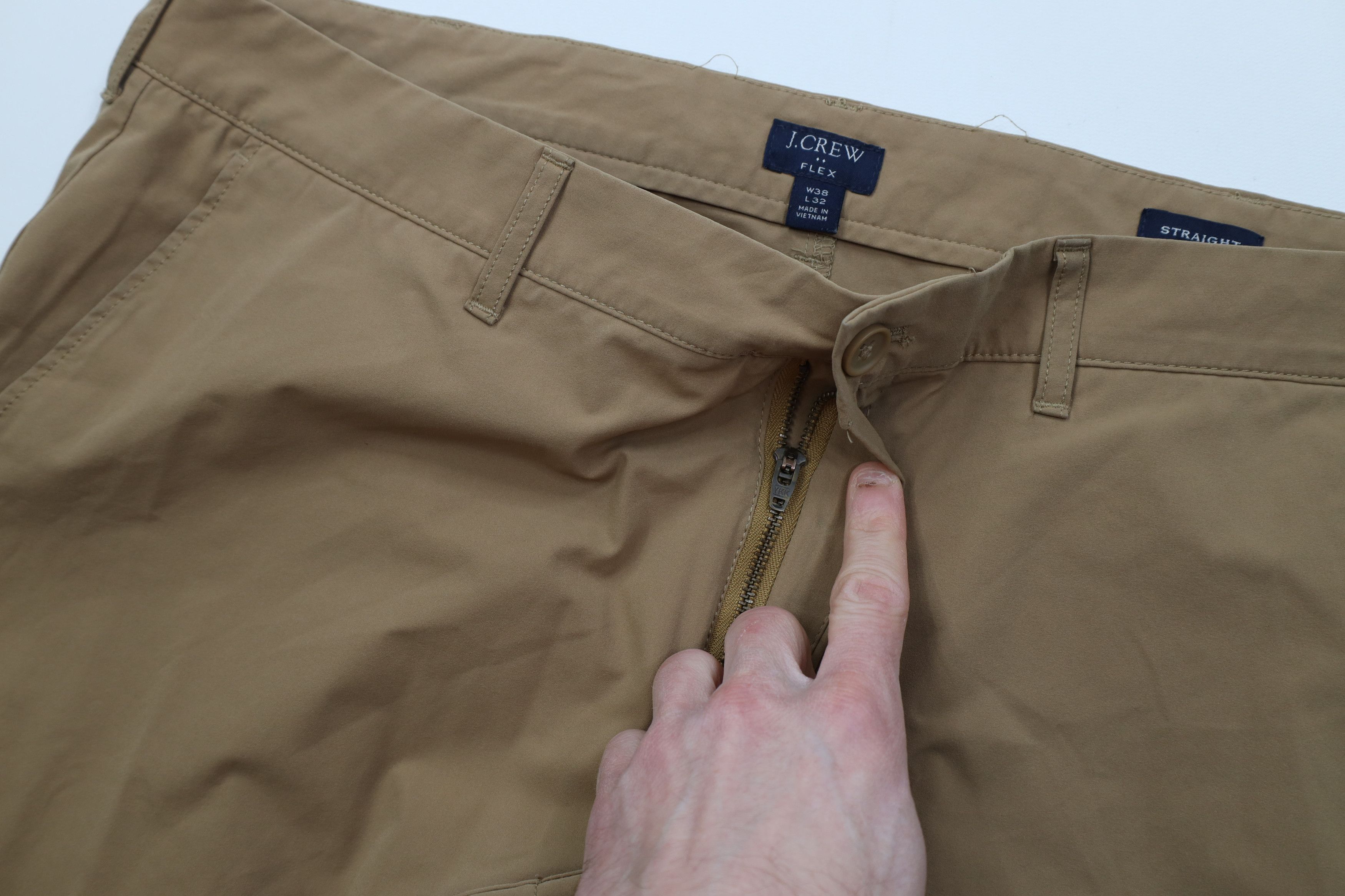J.Crew J Crew Mens Straight Leg Chino Pants Trousers Brown Khaki Size US 38 / EU 54 - 9 Thumbnail