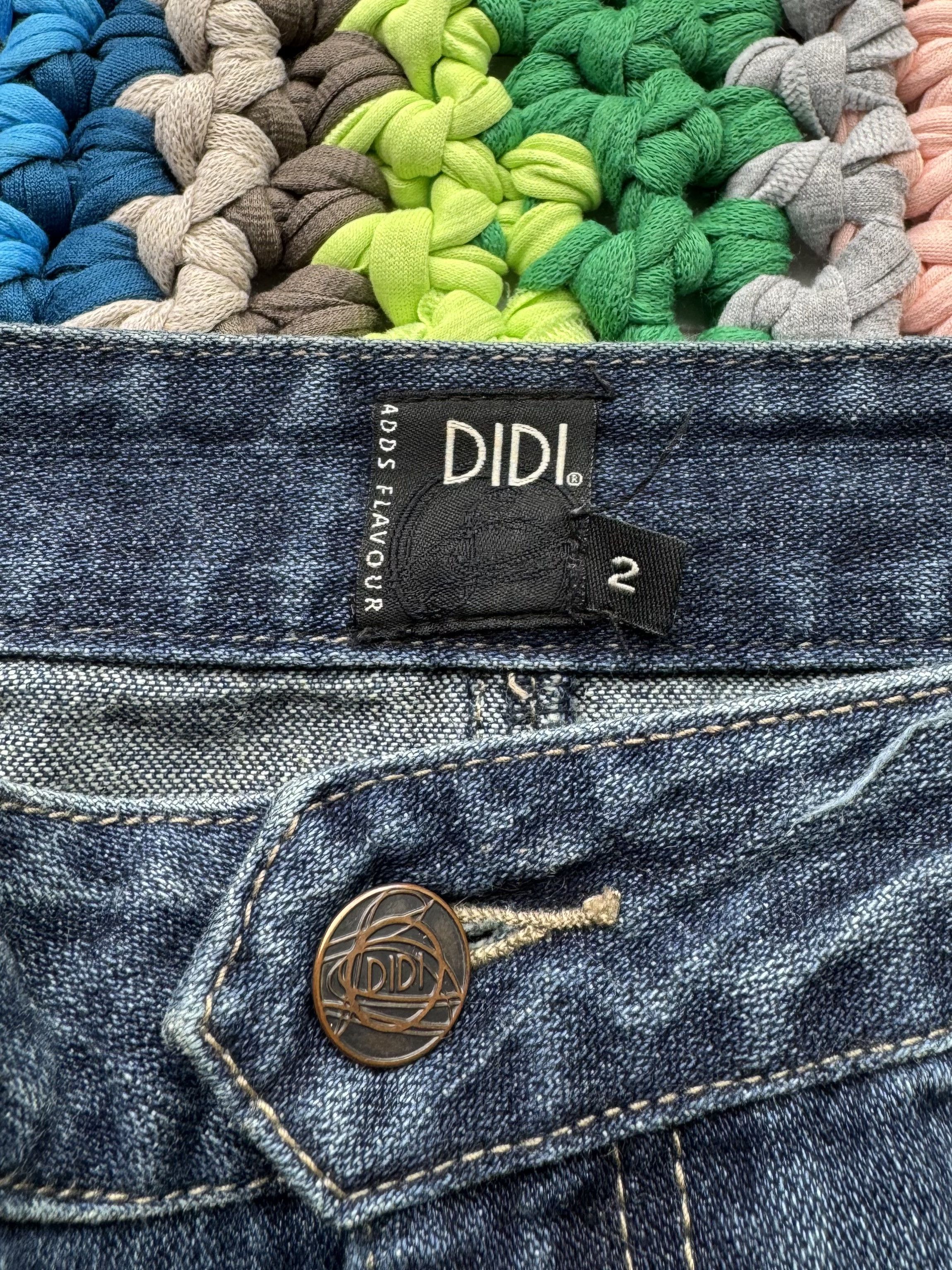 Vintage Vintage Denim Skirt (ET1) Size 32" / US 10 / IT 46 - 4 Thumbnail