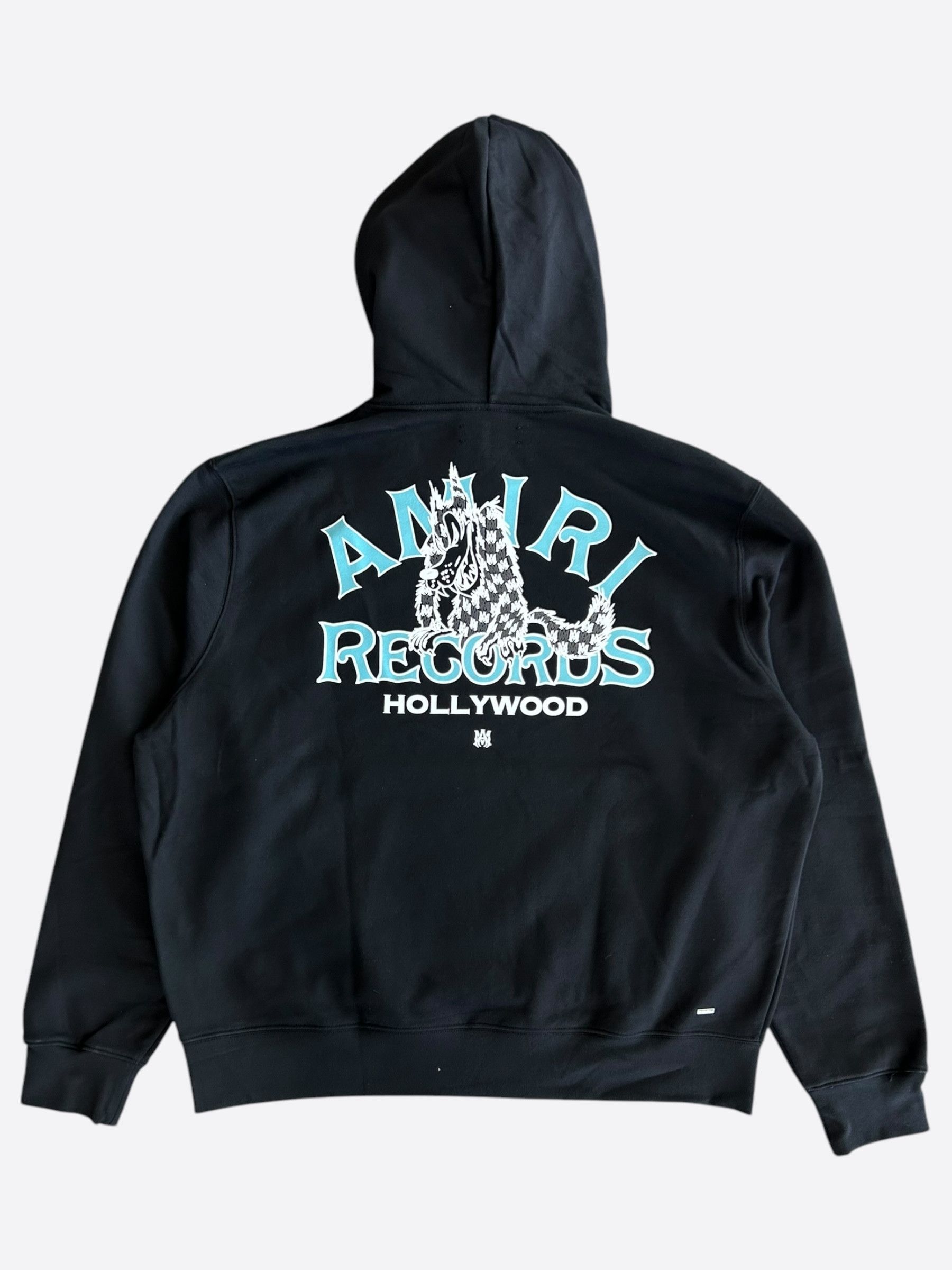 Amiri Amiri Black & Blue Records Logo Hoodie Size US XXL / EU 58 / 5 - 2 Thumbnail