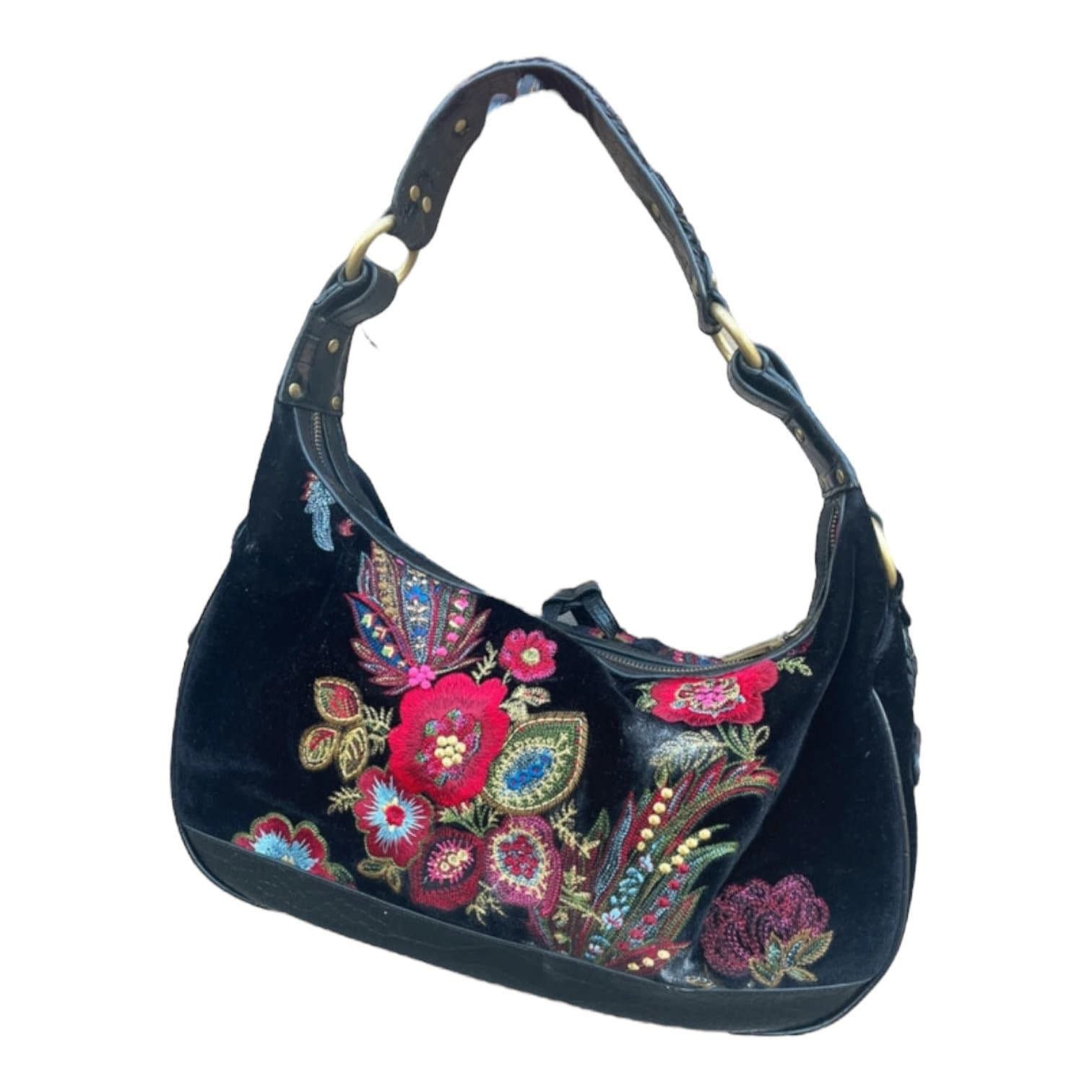 Roberto Cavalli The Cavalli Embroidered Frills Big Bag Size ONE SIZE - 3 Thumbnail
