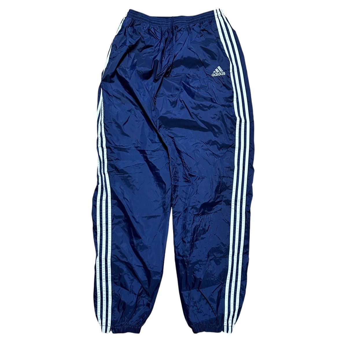 Adidas × Vintage Vintage 90s Adidas Blue Windbreaker Sweatpants Size US 36 / EU 52 - 1 Thumbnail