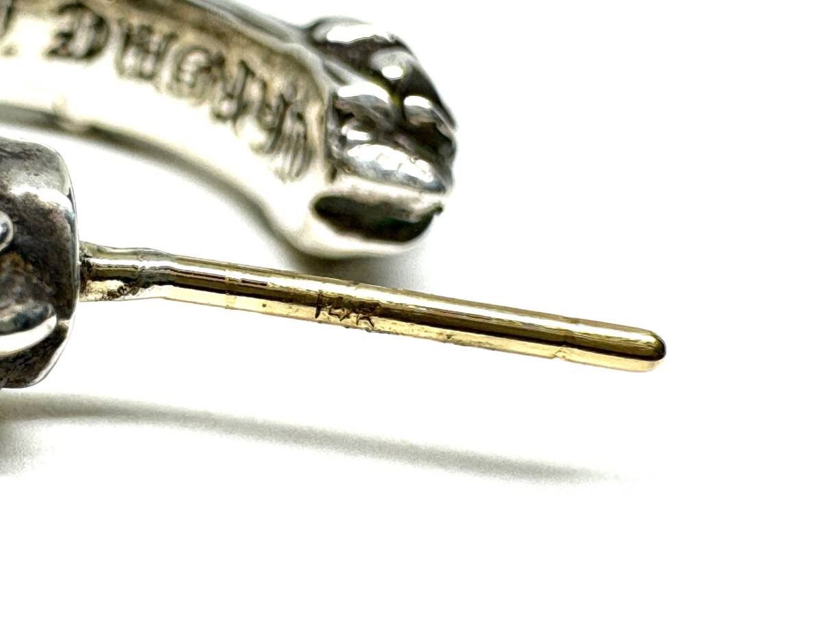 Chrome Hearts chrome hearts Cross Band Hoop earring ytk Size ONE SIZE - 4 Thumbnail