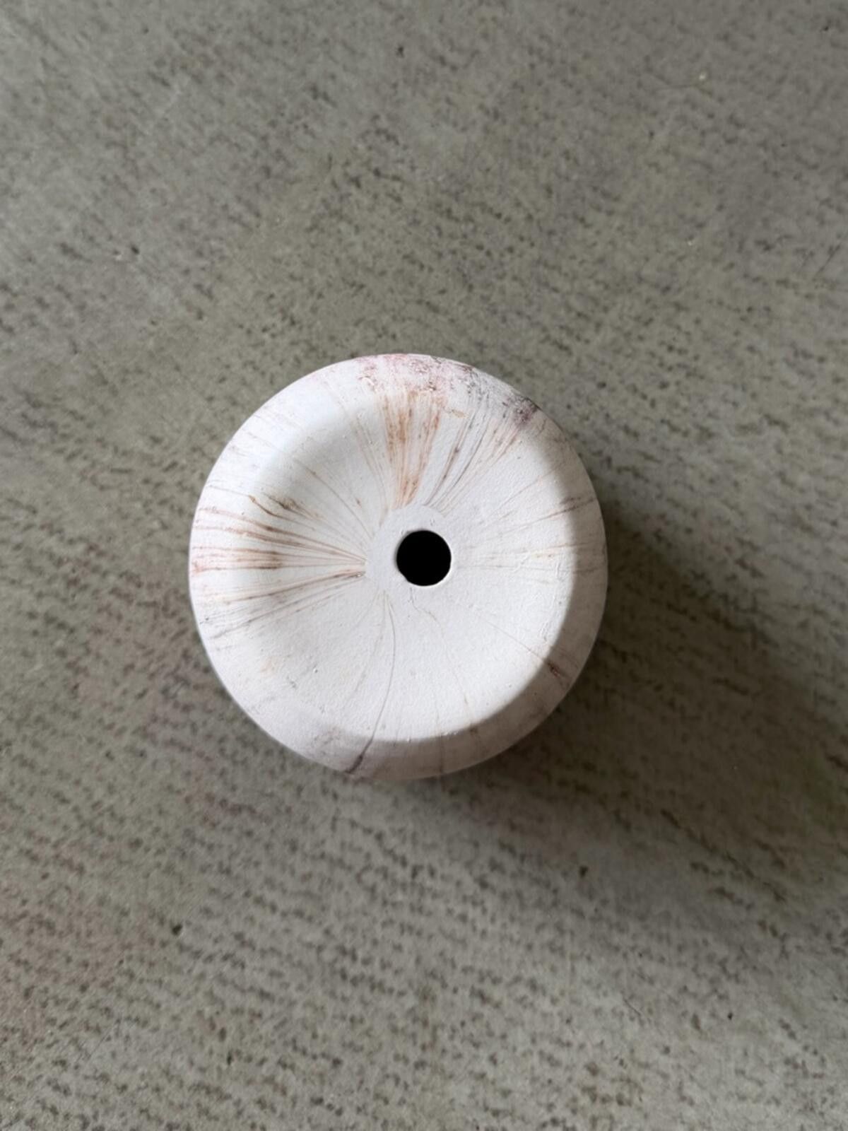 Other Mini Marble Planter / Ceramic Pot / Neutral Decor Size ONE SIZE - 6 Thumbnail