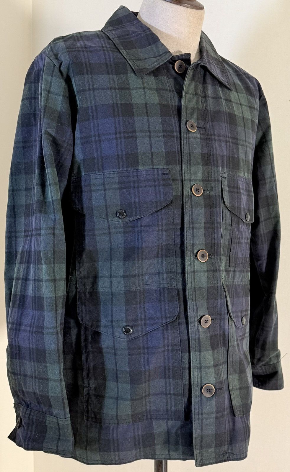 Vintage Filson Waxed Cotton Cruiser Jacket – Made in USA – M