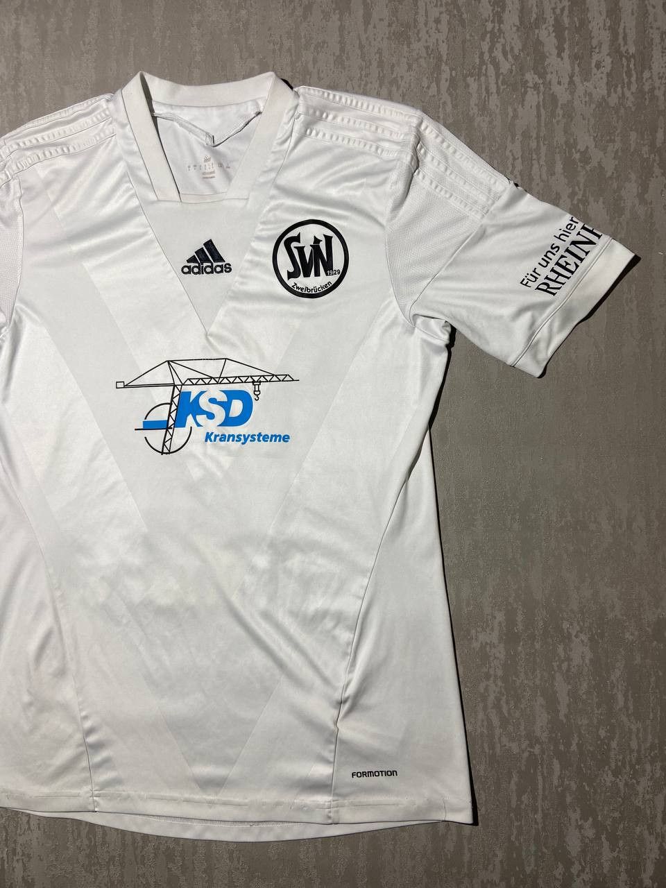 Adidas × Vintage Adidas jersey SVN Zweibrucken regionalliga sudwest player Size US L / EU 52-54 / 3 - 3 Thumbnail