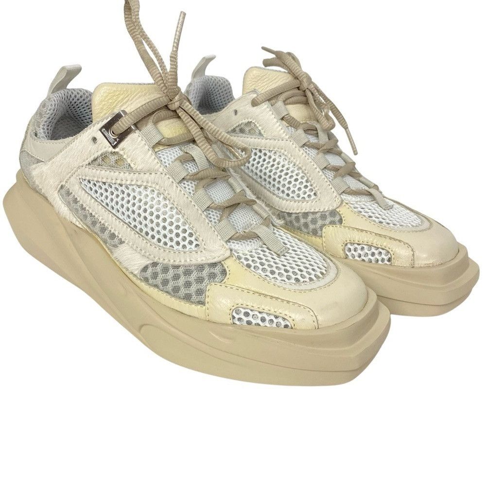 1017 ALYX 9SM 1017 ALYX 9SM Mono Hiking Sneakers Mens 6 - 6.5 Euro 39 Whi Size US 6 / EU 39 - 2 Thumbnail