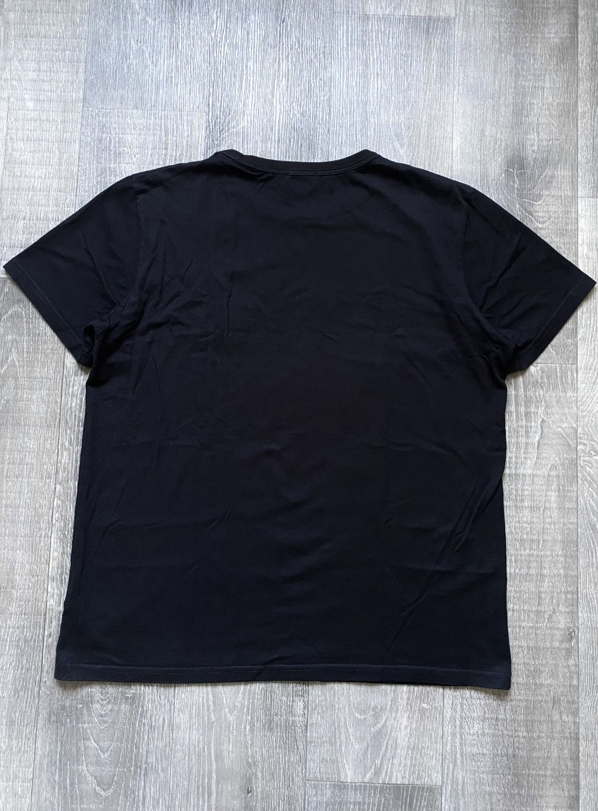 Dior Christian Dior Embroidered CD Icon Logo Black Cotton T-shirt Size US L / EU 52-54 / 3 - 19 Thumbnail
