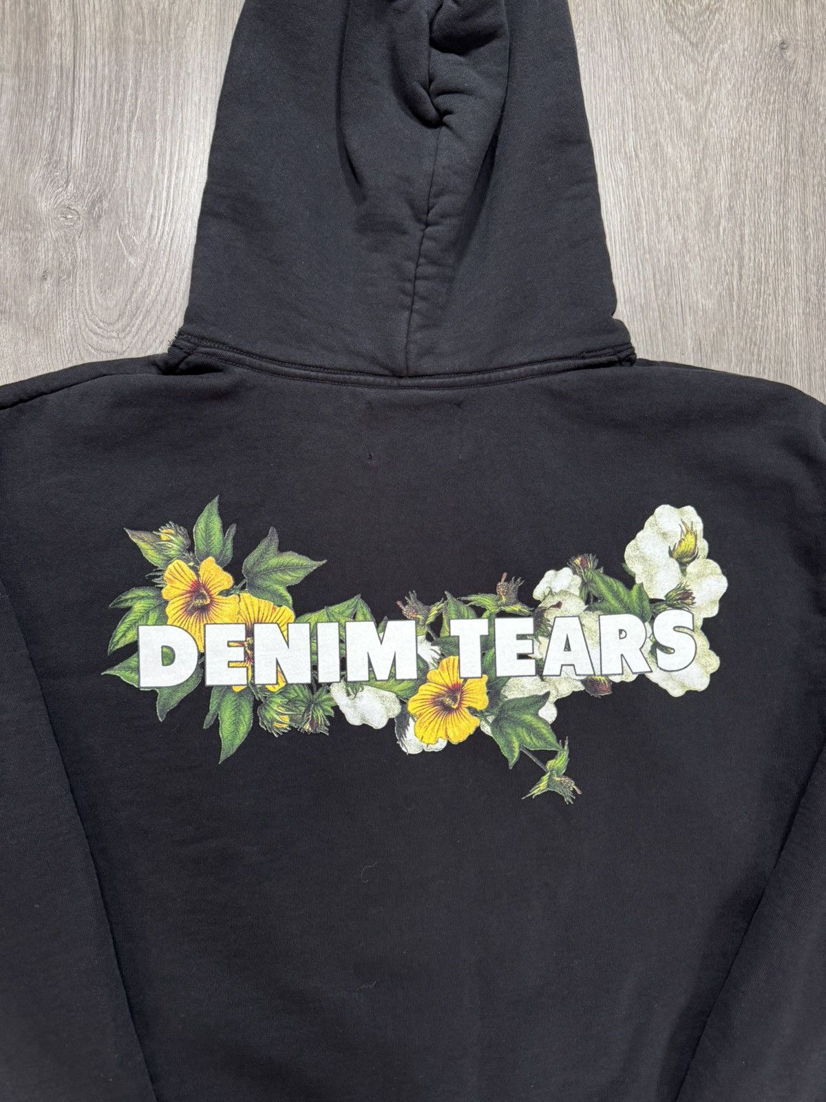 DENIM TEARS DENIM TEARS x Eco Life Hoodie Men's XL Black Size US XL / EU 56 / 4 - 3 Thumbnail