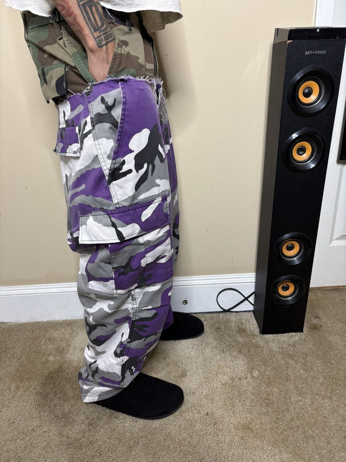 Other Custom Camo Double Pants Size US 35 - 3 Thumbnail