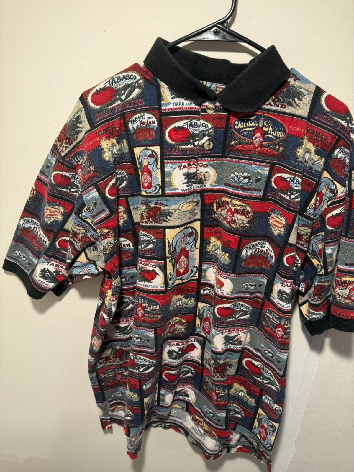 Designer × Vintage Tabasco Polo Shirt Size US M / EU 48-50 / 2 - 1 Thumbnail