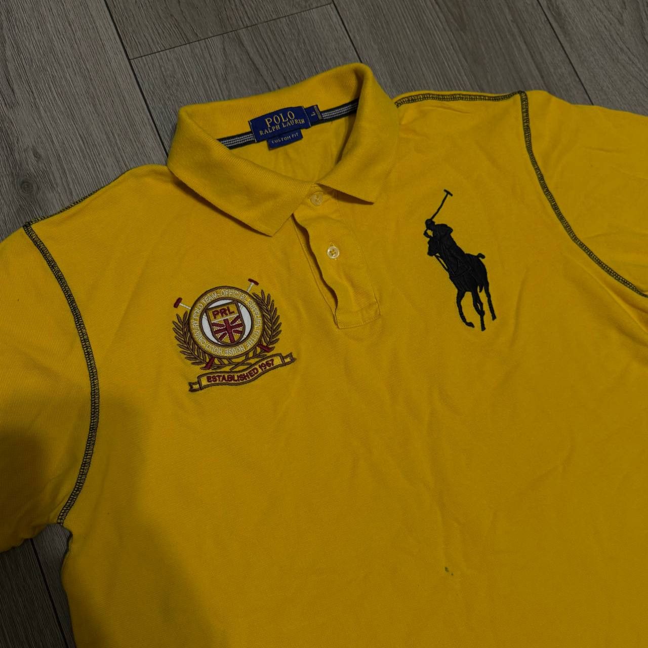 Polo Ralph Lauren polo ralph lauren polo big pony mens large yellow Size US L / EU 52-54 / 3 - 3 Thumbnail