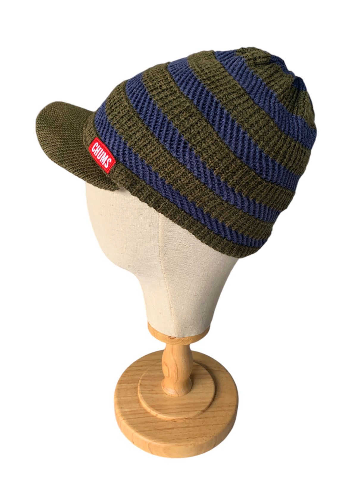 Japanese Brand × Kapital × Vintage Chumps Japanese brand Stripe Knitted Hats Size ONE SIZE - 3 Thumbnail
