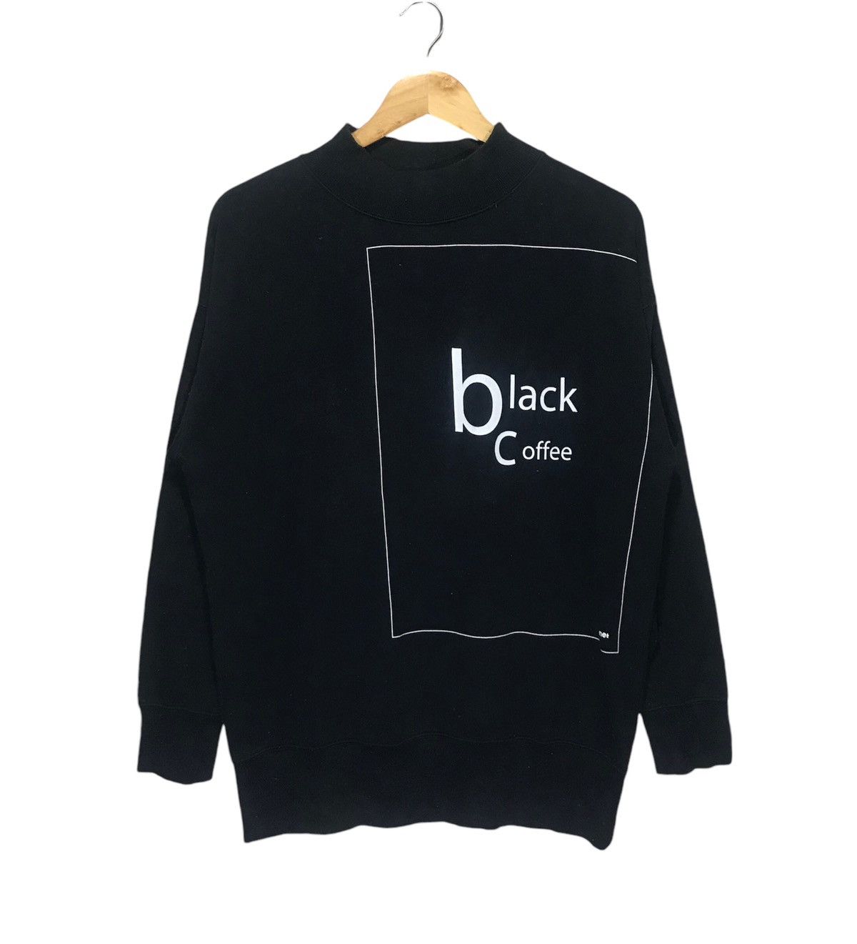 Japanese Brand × Ne-Net Black Coffee Sweatshirt Size US L / EU 52-54 / 3 - 1 Thumbnail