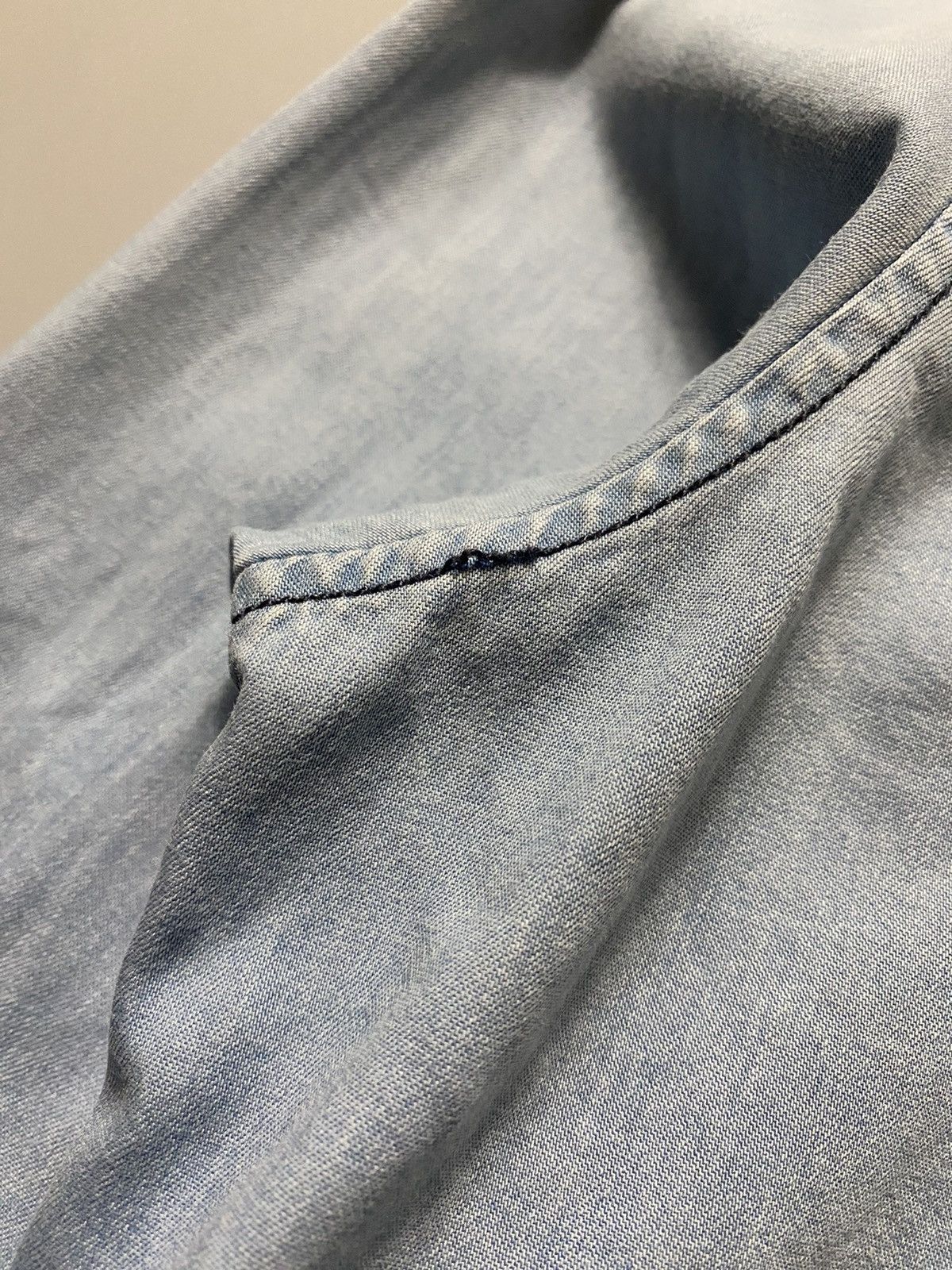 AMI AMI - Acid Wash Button Up Longsleeve Size US S / EU 44-46 / 1 - 5 Thumbnail