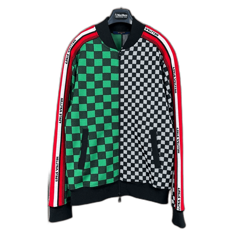 Louis Vuitton Louis Vuitton Checkerboard Knit Jacket-2506 Size US M / EU 48-50 / 2 - 1 Thumbnail