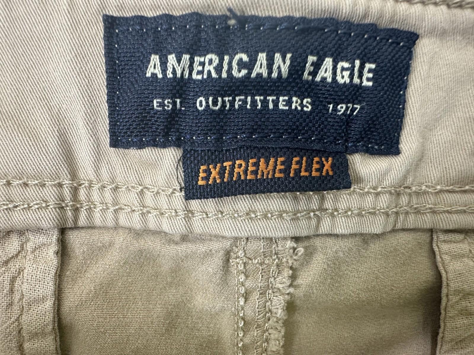 American Eagle Outfitters American Eagle Men 34/32 Extreme Flex Relaxed Straight Chino Size US 34 / EU 50 - 6 Thumbnail