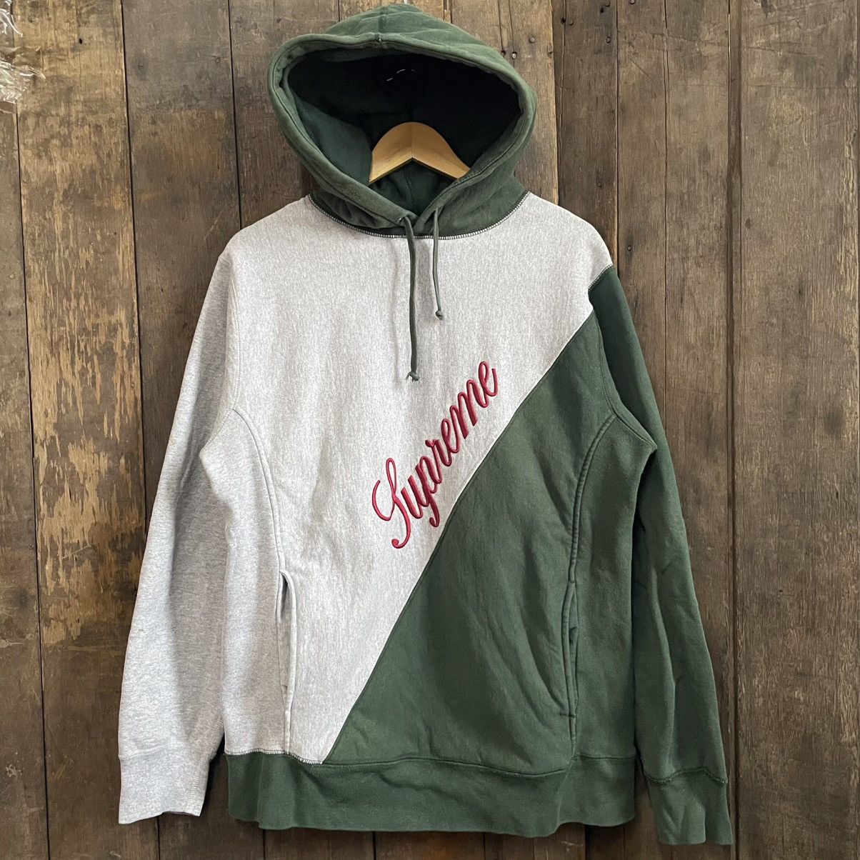 Supreme Vintage Supreme Split F/W 2012 Hoodie Size US L / EU 52-54 / 3 - 2 Thumbnail