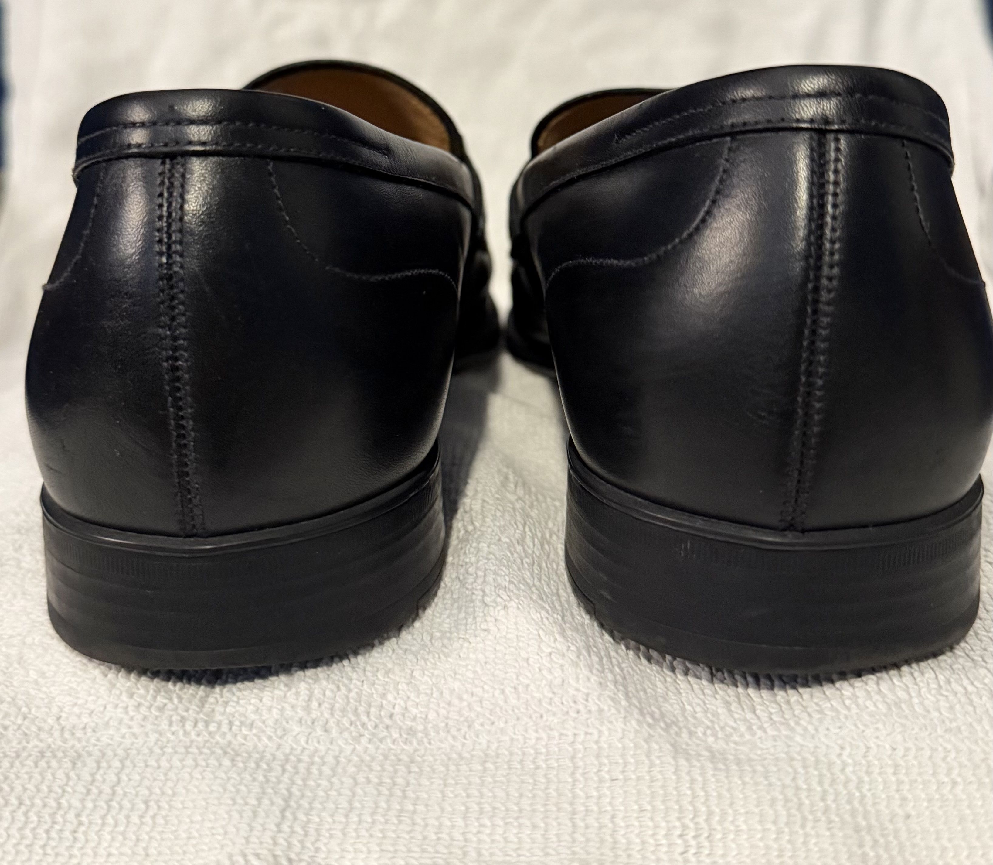 Bally Bally Black Calfskin Leather Loafers Size US 10 / EU 43 - 10 Thumbnail