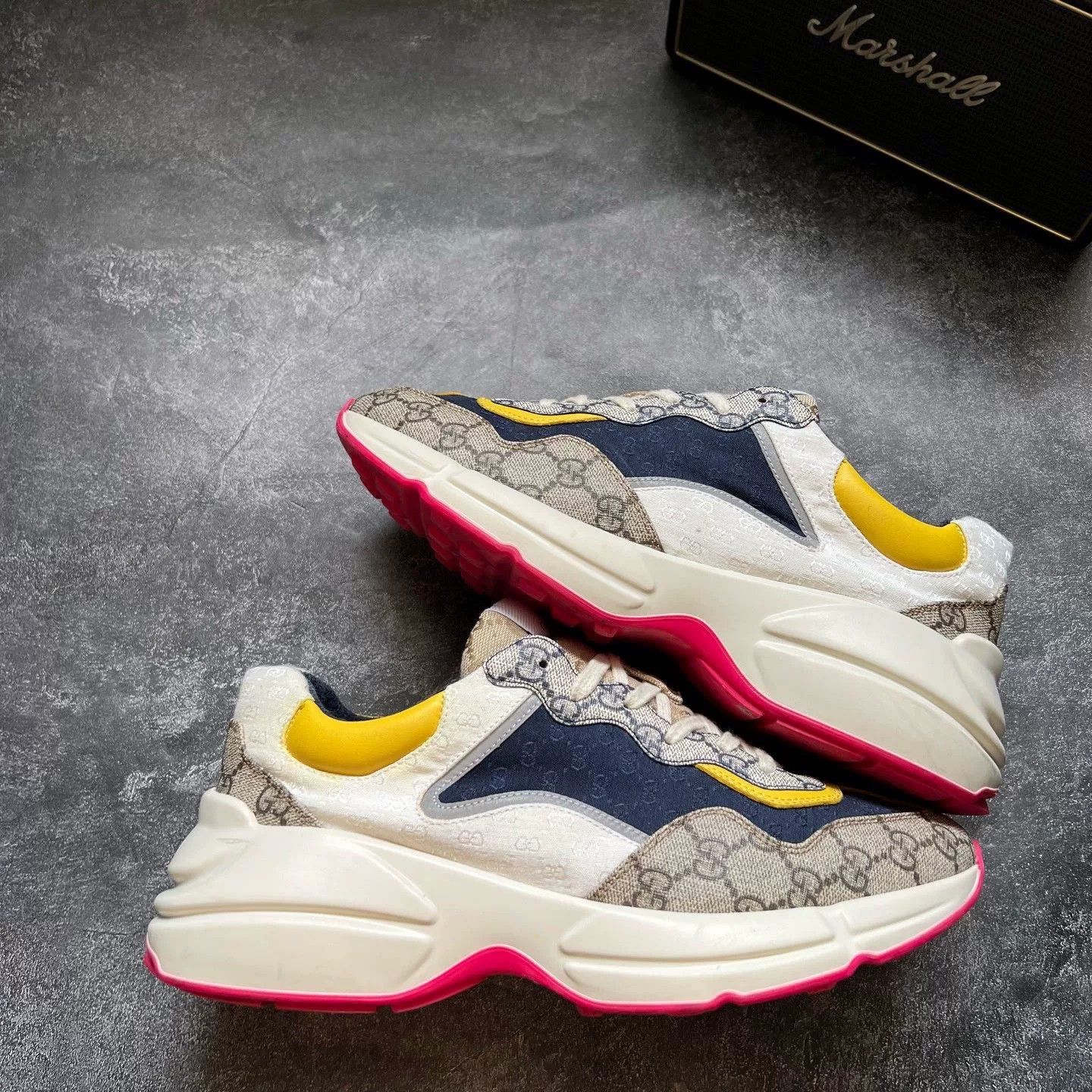 Gucci Gucci Patchwork Lowtop Sneakers 42 Men Size US 9 / EU 42 - 1 Thumbnail