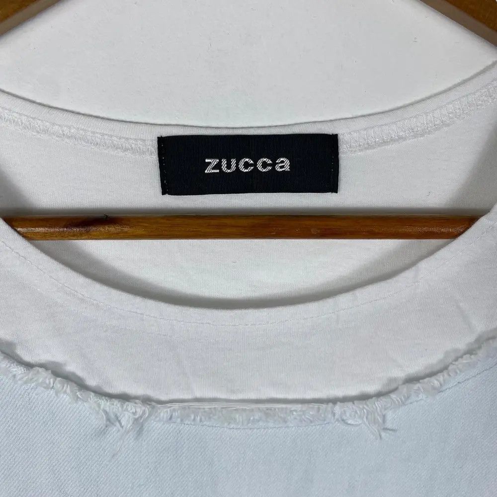 Zucca ZUCCA Women Baggy Cropped Tops Design Tee Medium Size Size M / US 6-8 / IT 42-44 - 5 Thumbnail