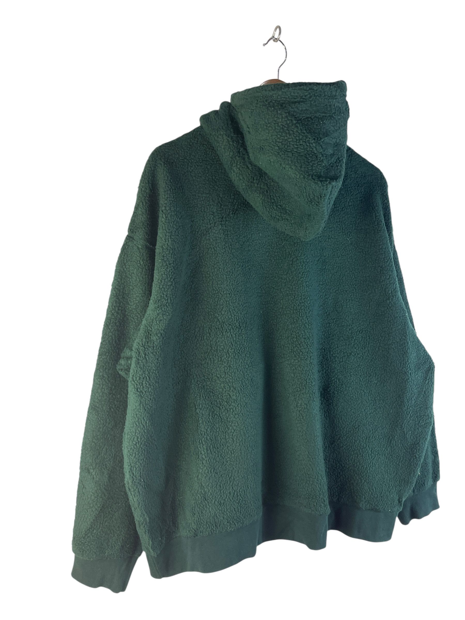 Levi's Levi’s Sherpa Fleece Quarter Zip Hoodie Forest Green XL Size US XL / EU 56 / 4 - 5 Thumbnail