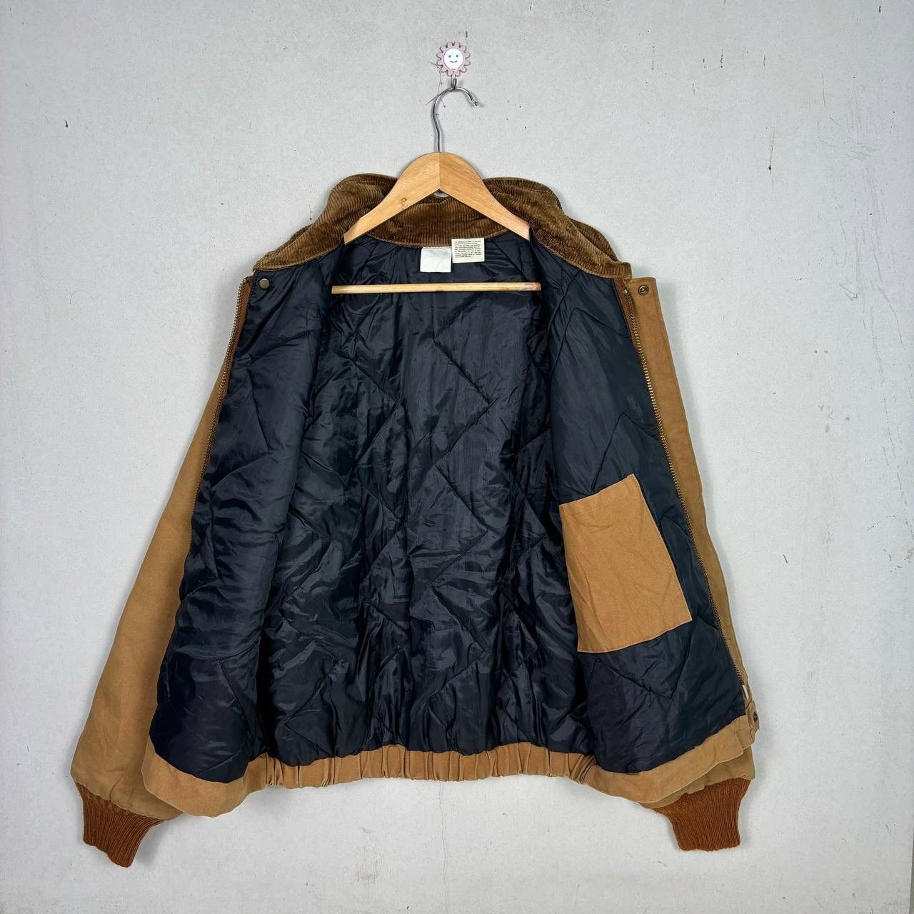 Vintage Twelve Over Eight 70s Chroe Classic Canvas Field Coat Jacket Size US L / EU 52-54 / 3 - 3 Thumbnail