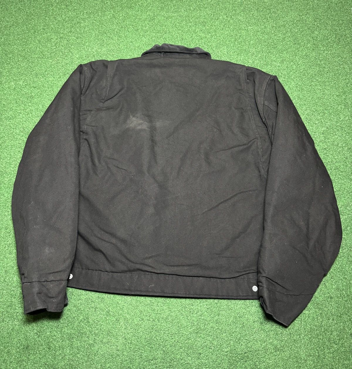 Carhartt Vintage 90s Carhartt J01 J97 BLK Detroit XL Black Jacket Size US XL / EU 56 / 4 - 4 Thumbnail