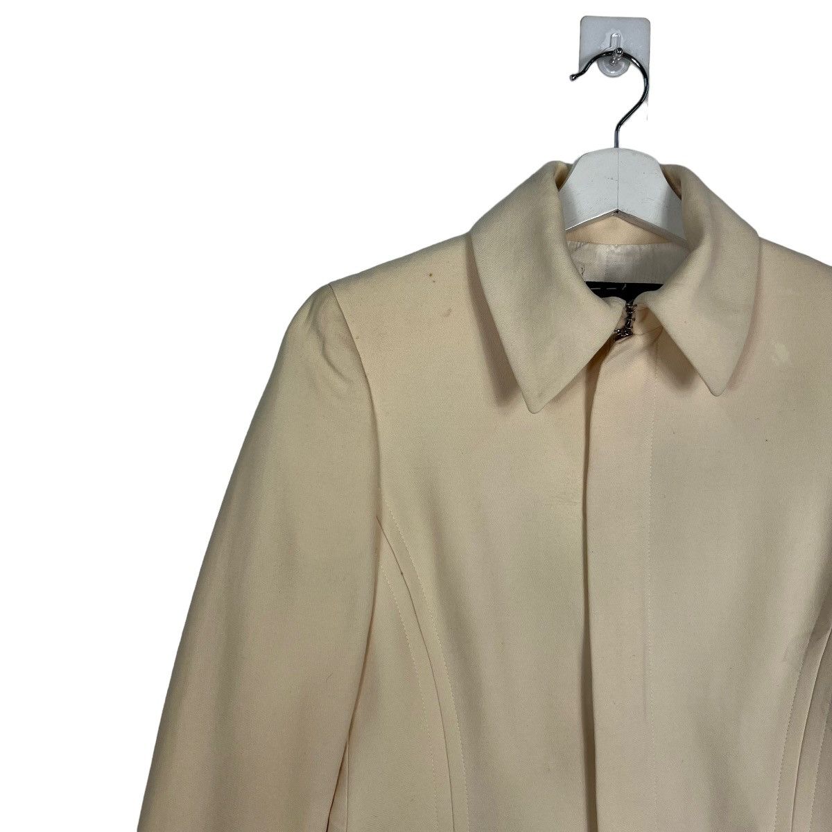 John Bartlett 🔥 JOHN BARTLETT CROPPED GARMENT JACKET MADE IN ITALY Size S / US 4 / IT 40 - 8 Thumbnail